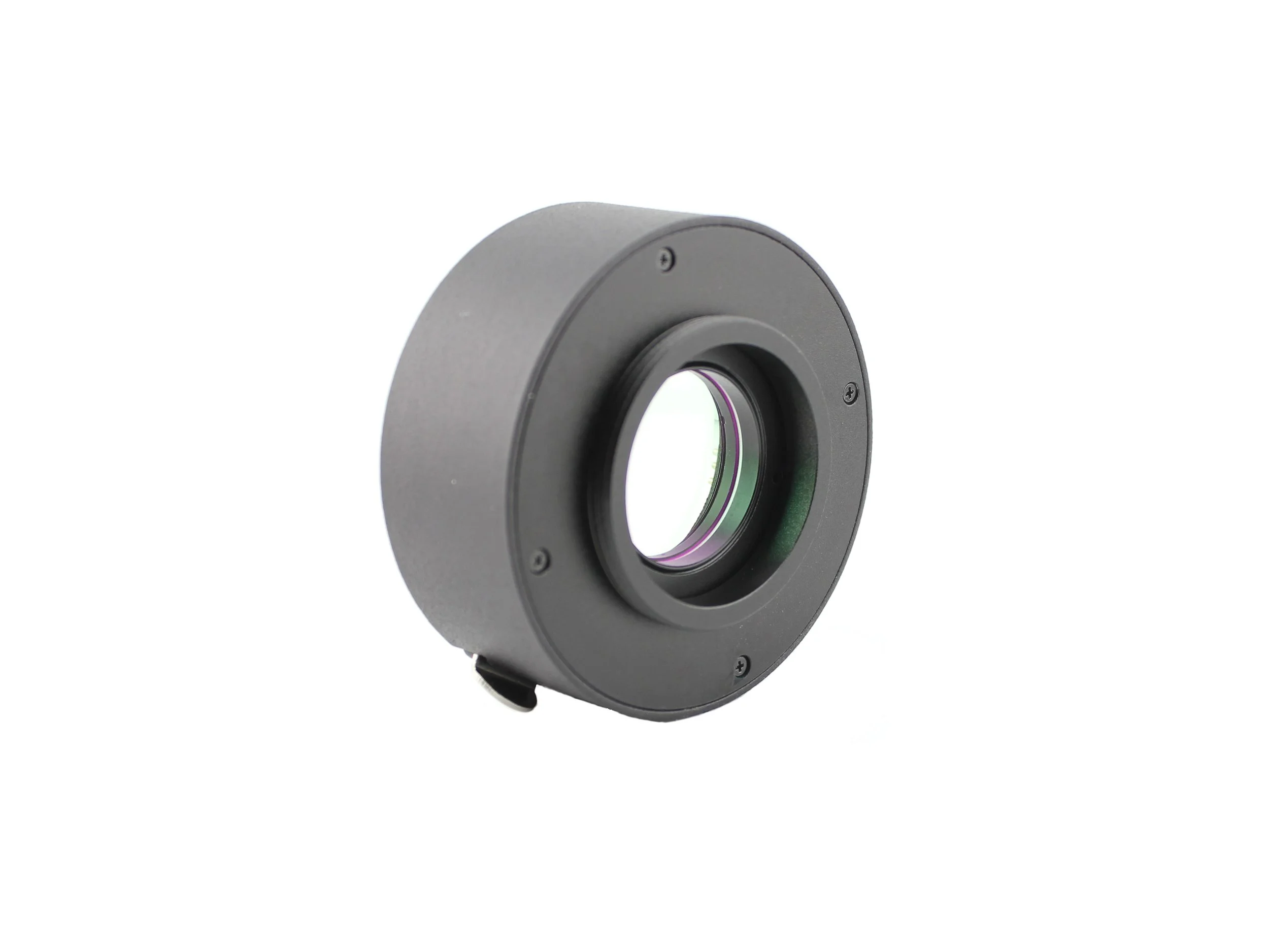 Canon EF / EF-S Lens Controller & Adapter for Astronomy Camera 17.5 mm back focus male thread 1.25" filters support back view