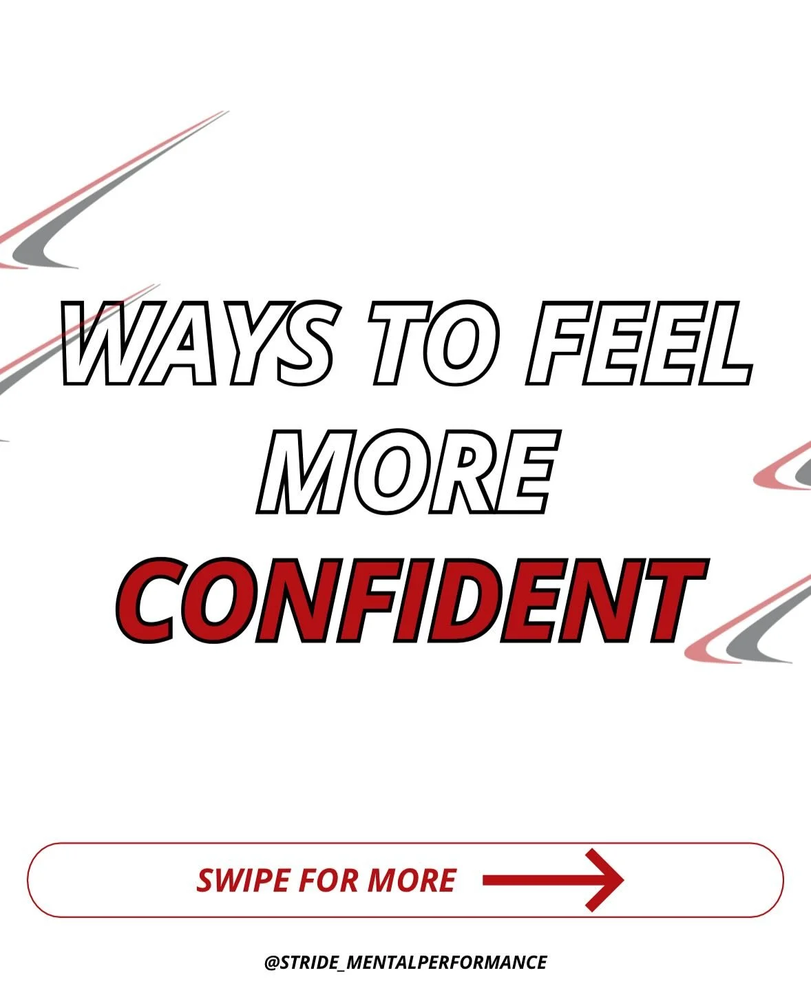 Wondering how to feel more confident in your next game or competition? SWIPE ➡️💥

#mental #mentalskills #sportpsych #mindset #confidence #selftalk #control #maine #mainesports