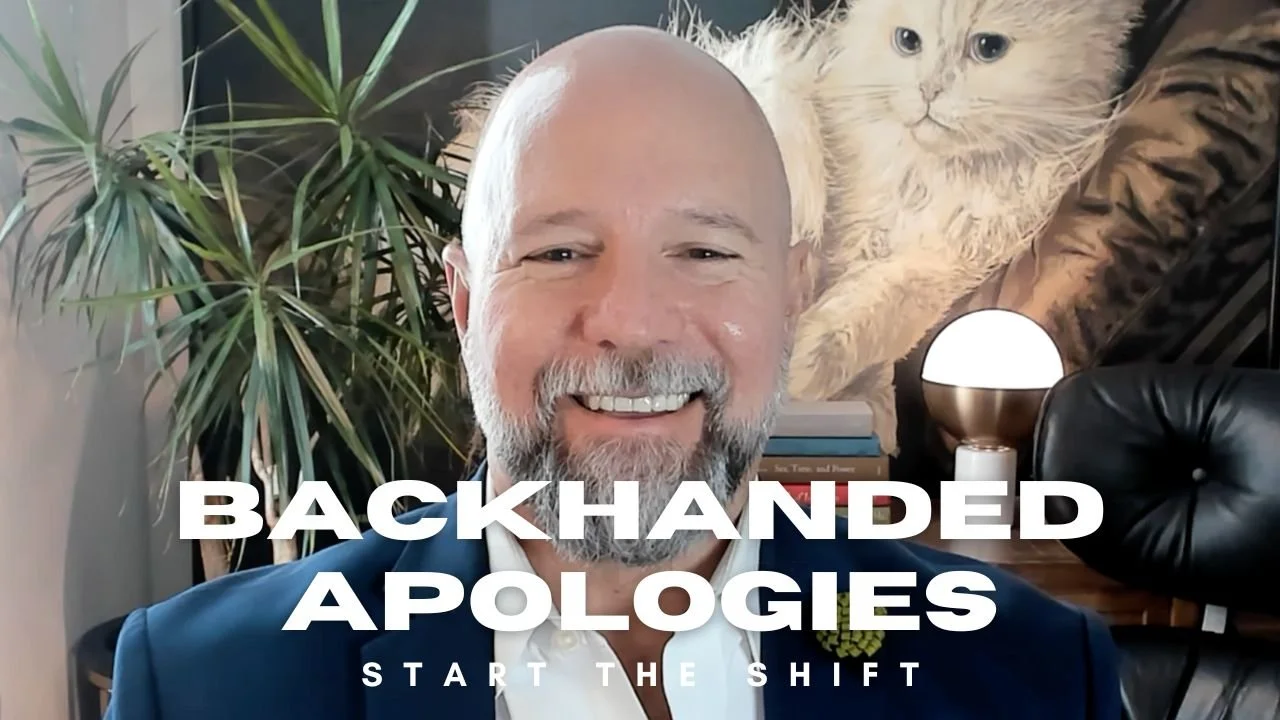 BACKHANDED APOLOGIES