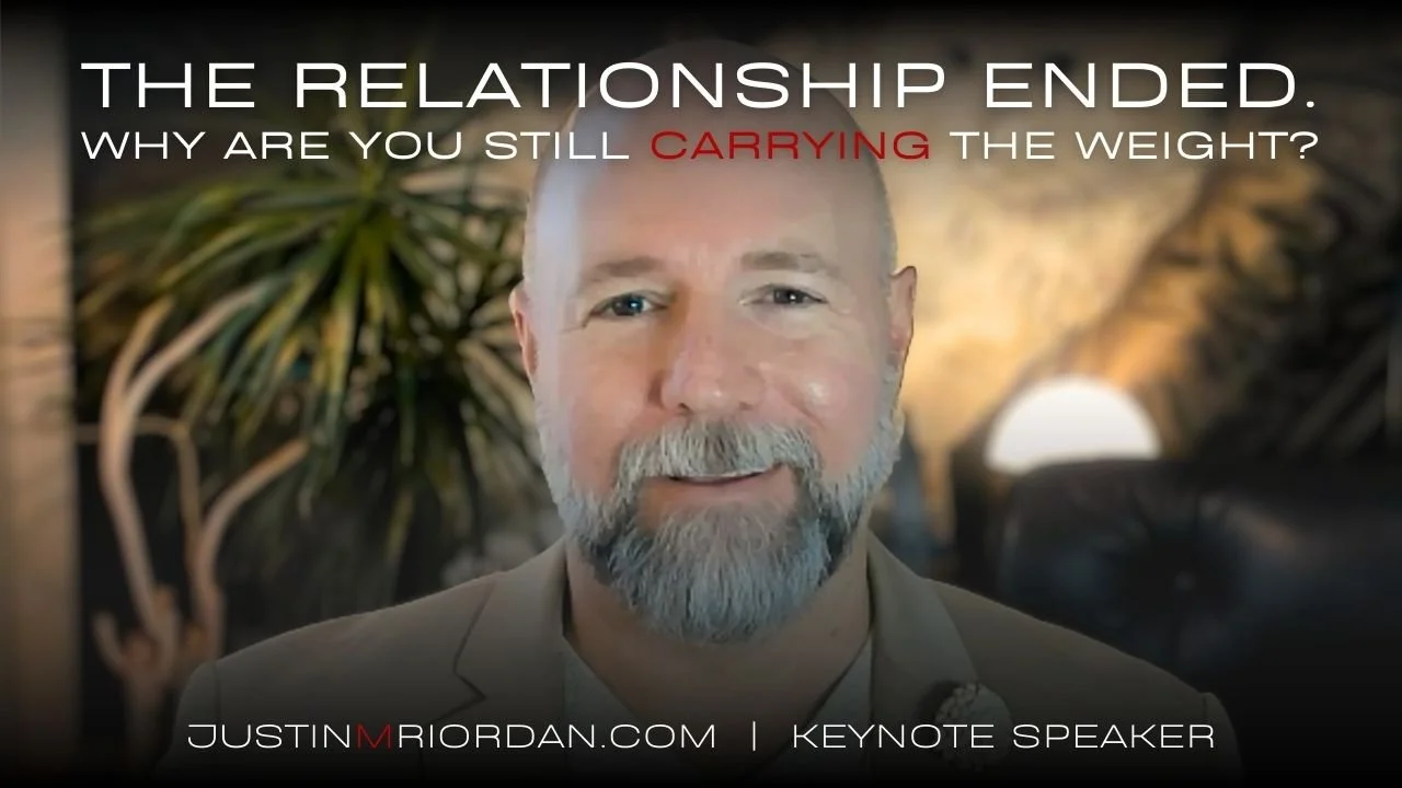 YOUR ENDED THE RELATIONSHIP. SO WHY ARE YOU STILL CARRYING IT EVERY DAY? 