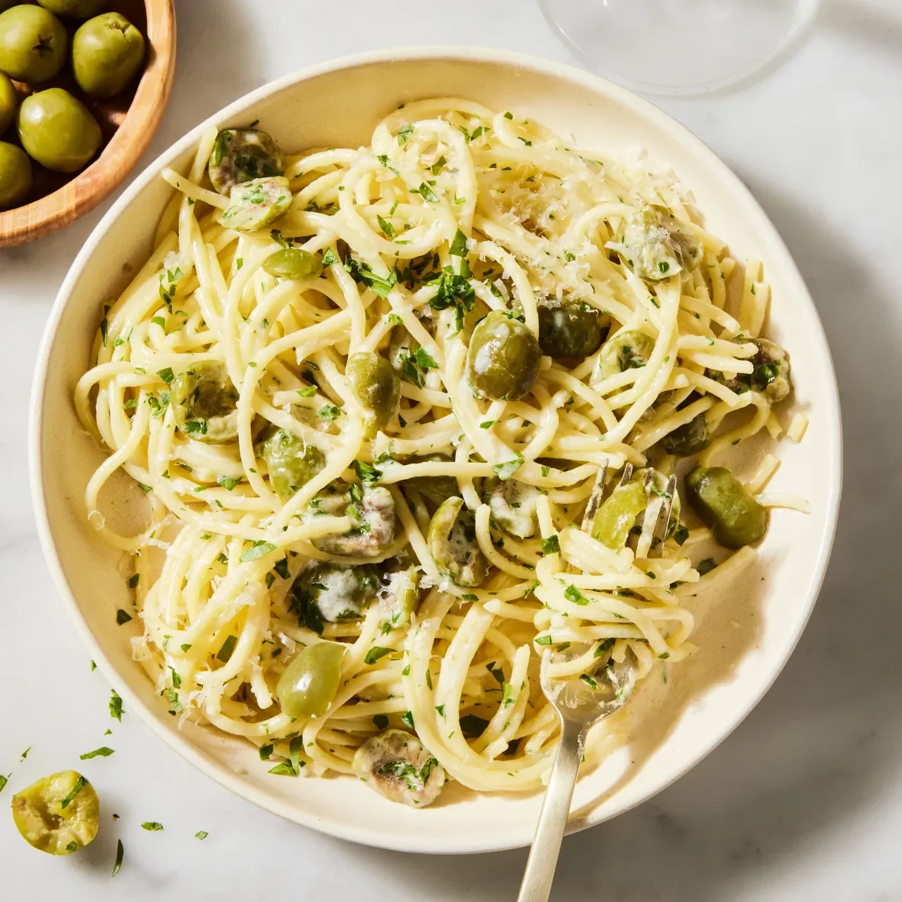 Dirty Martini Pasta