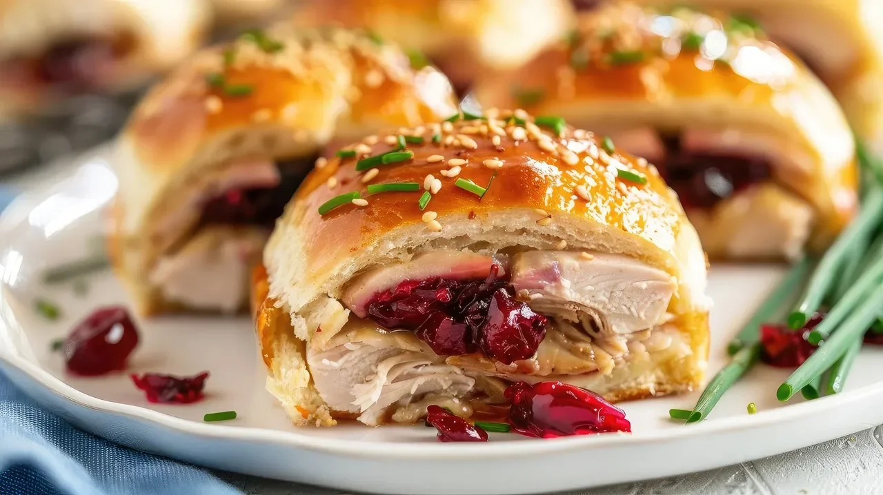 Turkey &amp; Cranberry Sliders: A Fall Favorite from Our Kitchen