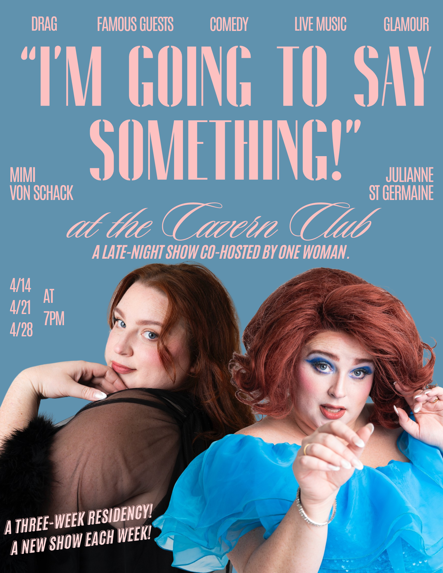 "I'm Going to Say Something!"