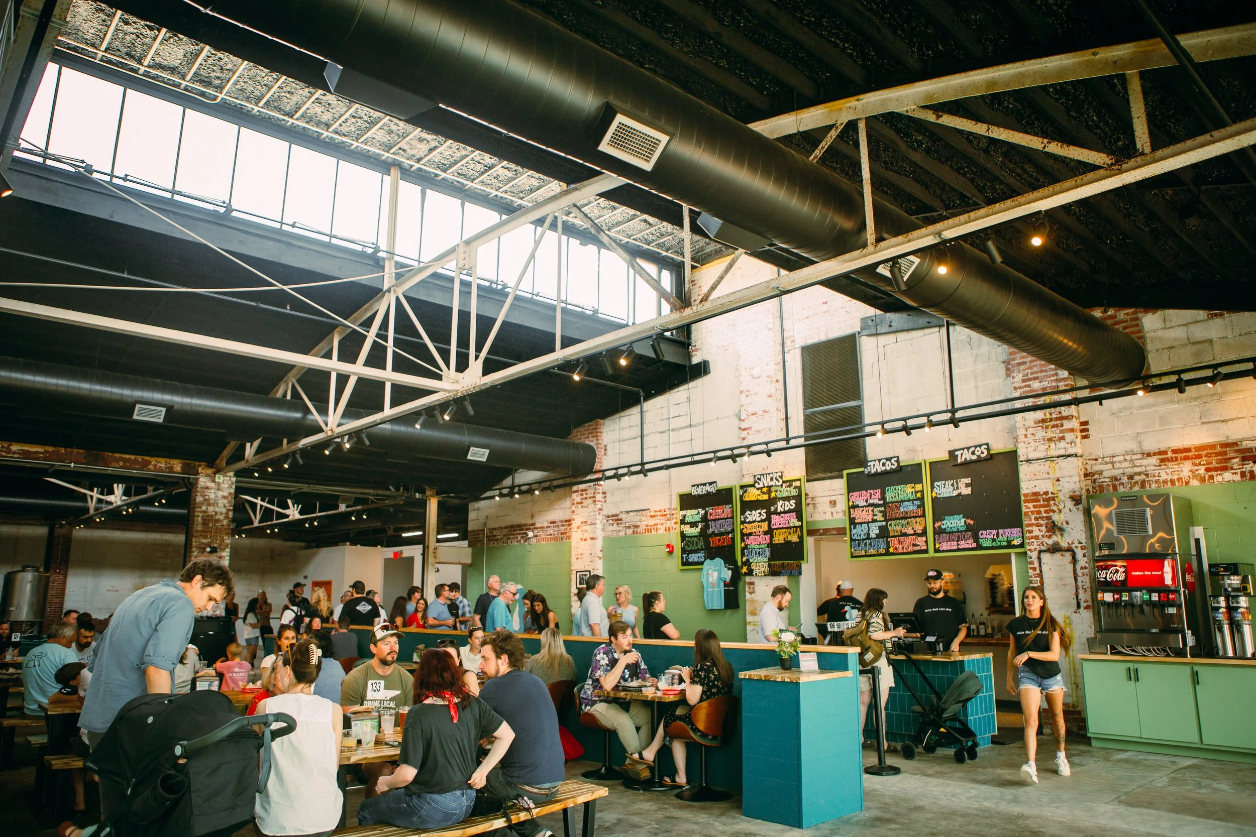 White Duck Taco event space in Chattanooga