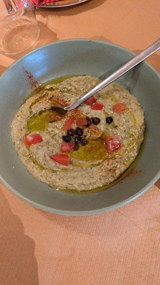 Hummus - This really doesn't belong here, hummus is actually from the middle east. But here is the Greek version! Hummus in Greece is heavily focused on tahini, lemon, and high-quality olive oil. Greek recipes might include cumin, paprika, and a smal