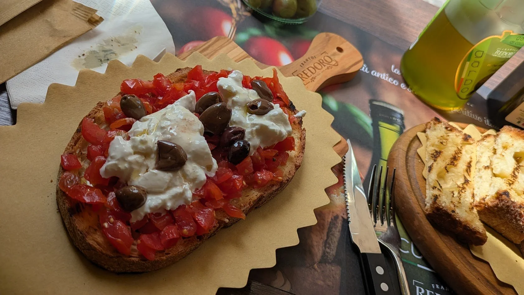 Bruschetta - Everyone knows what bruschetta is... but we could hardly leave it off our photos of Italian foods!