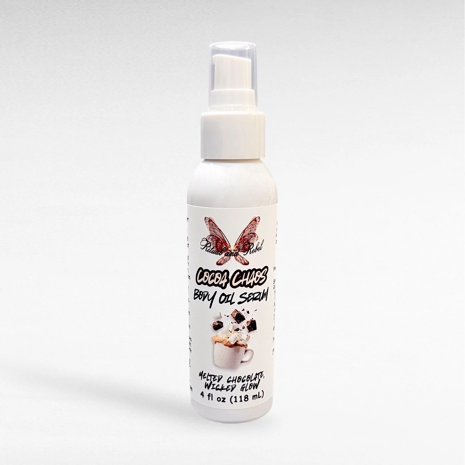 Cocoa Chaos Body Oil Serum 4 fl oz hot chocolate ritual and rebel.jpg