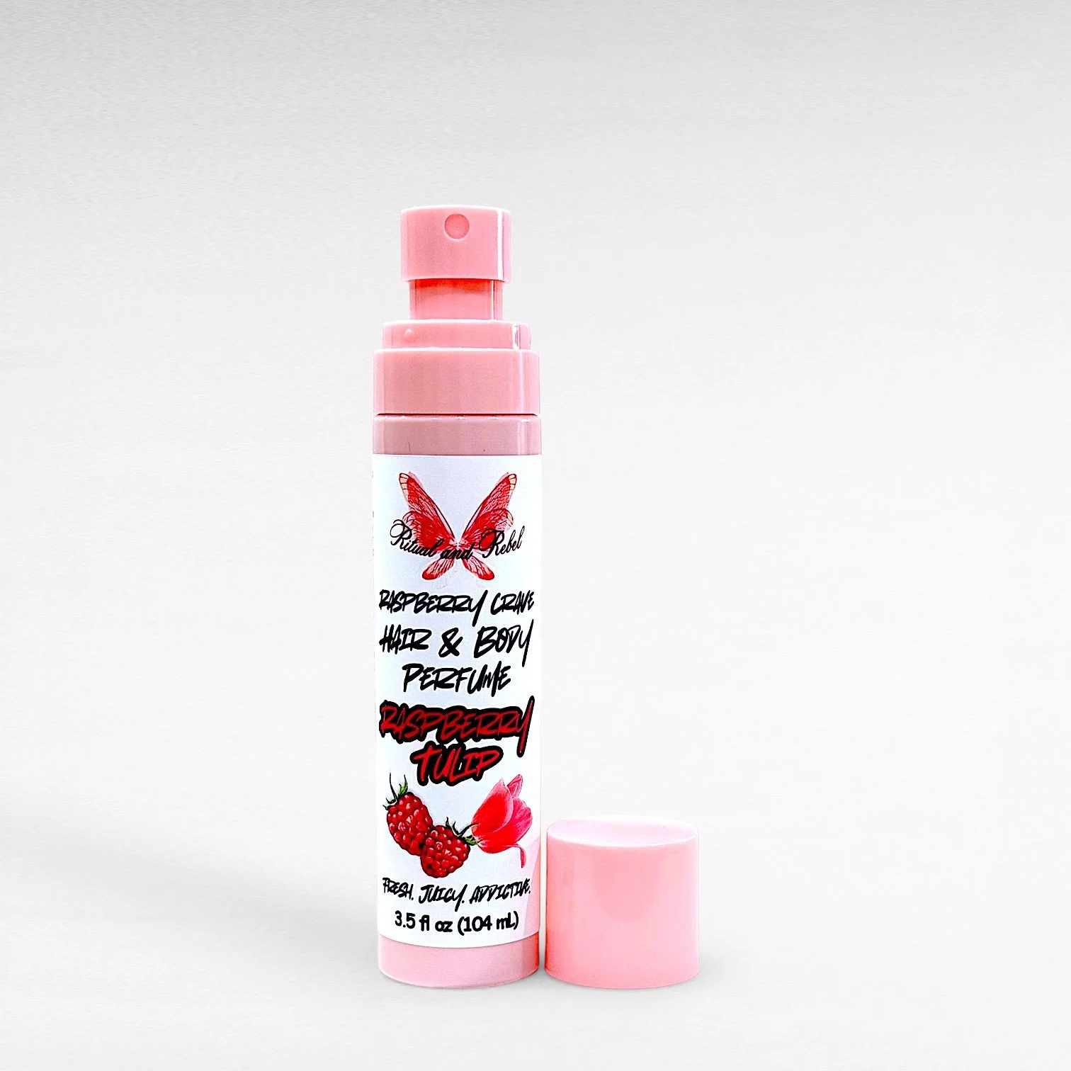 3.5 fl oz (104 mL) Raspberry Crave Hair & Body Perfume Ritual and Rebel.jpg