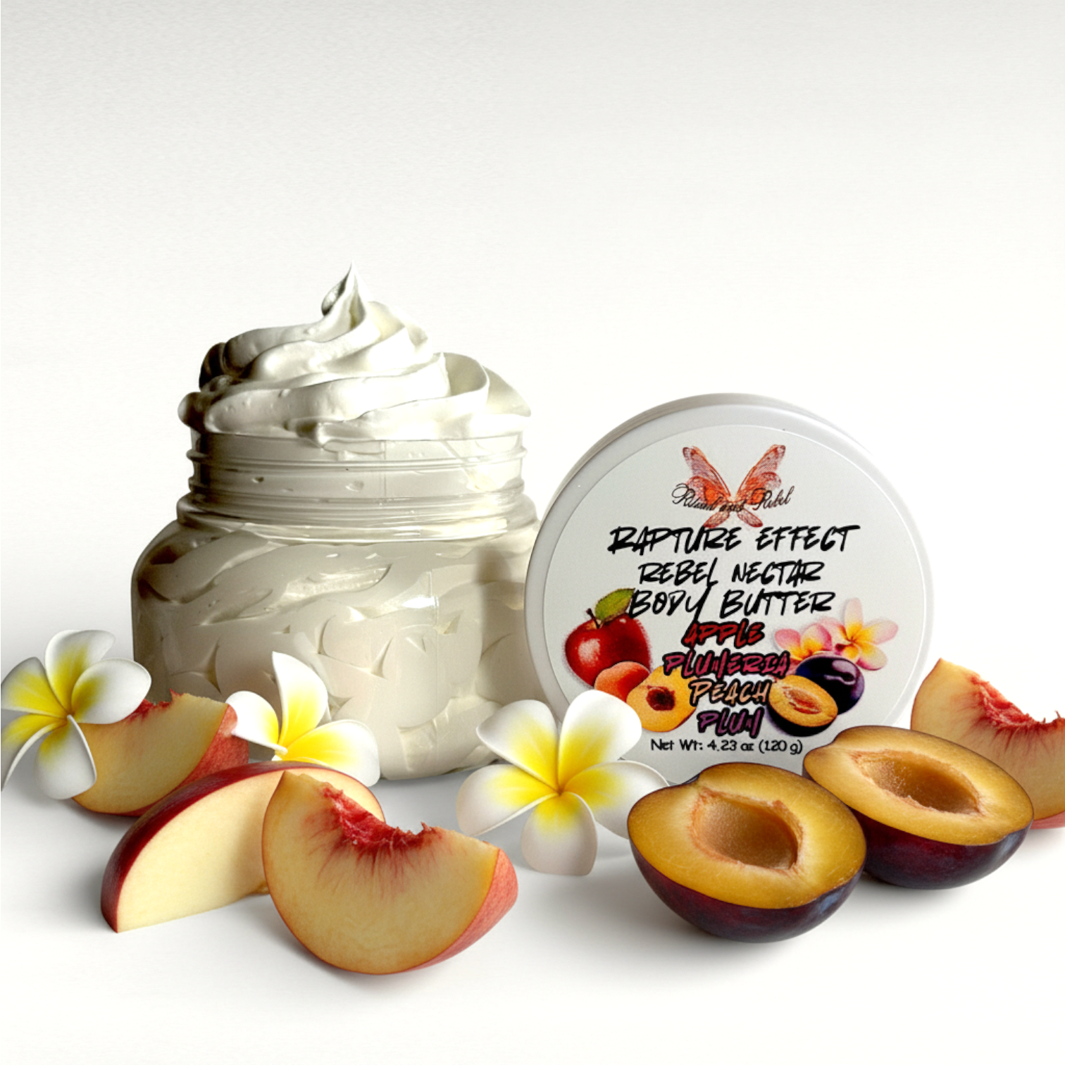 Rapture Effect Rebel Nectar Body Butter - Peach, Apple, Plum & Plumeria