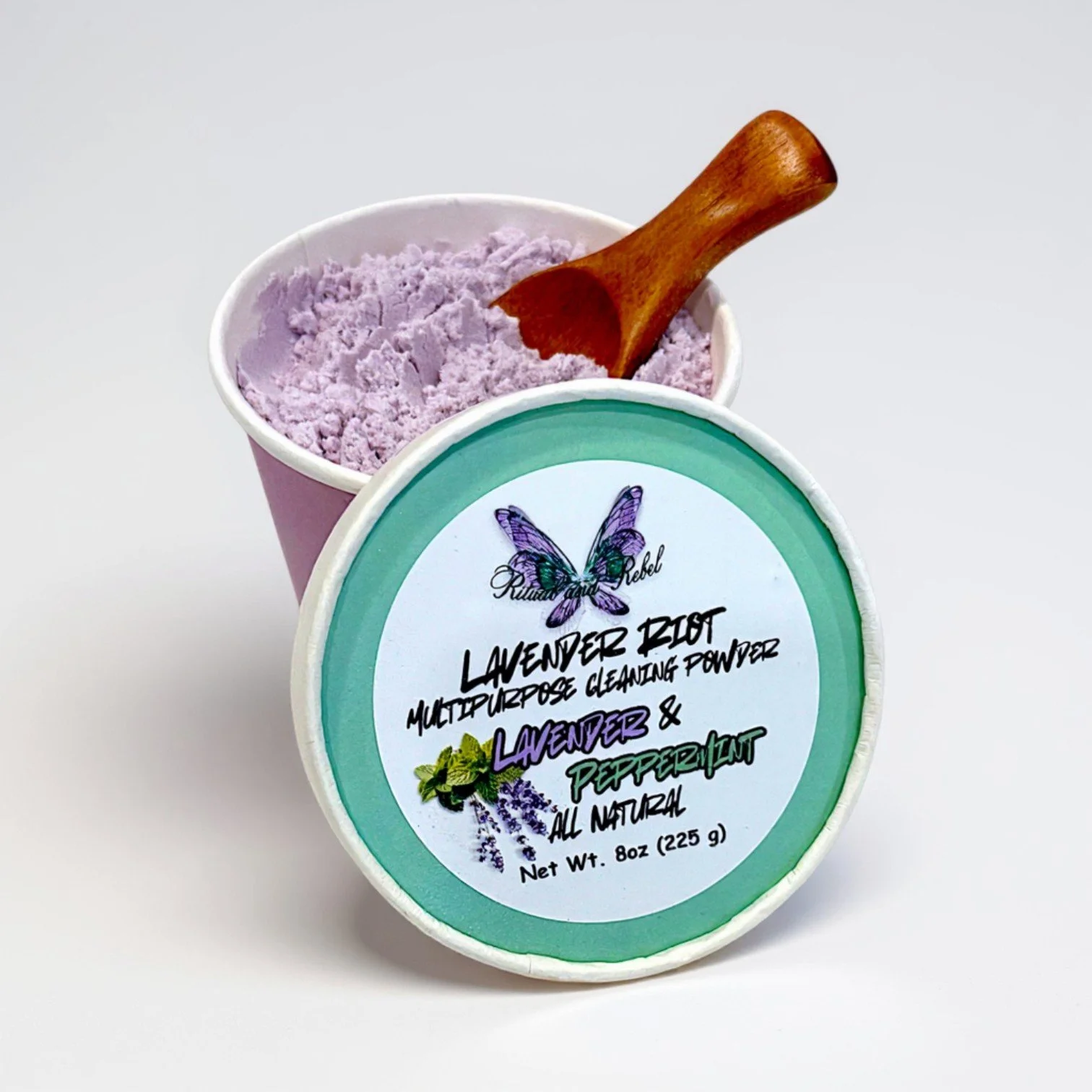 lavender riot powder cleaner ritual and rebel  8 oz.jpg