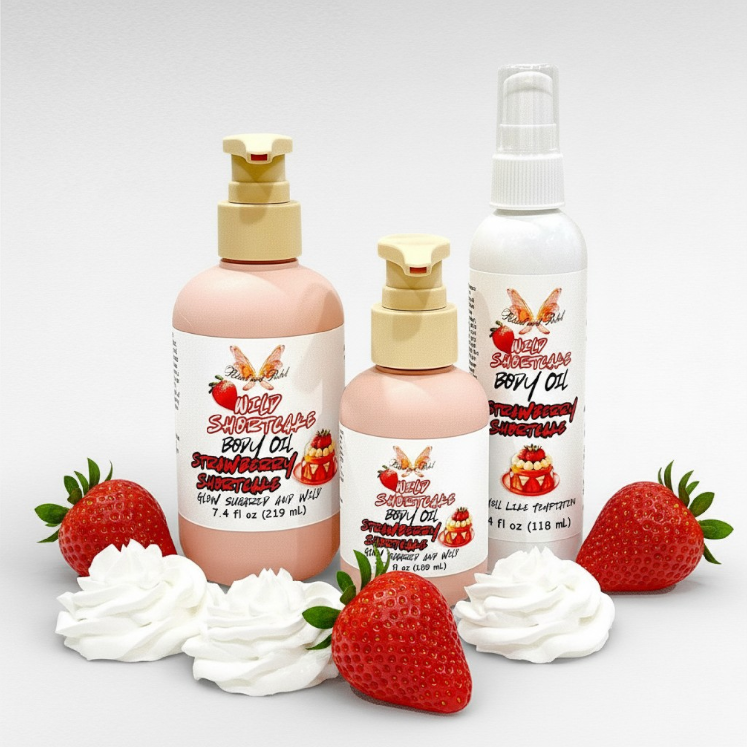Wild Shortcake Body Oil - Strawberry Shortcake