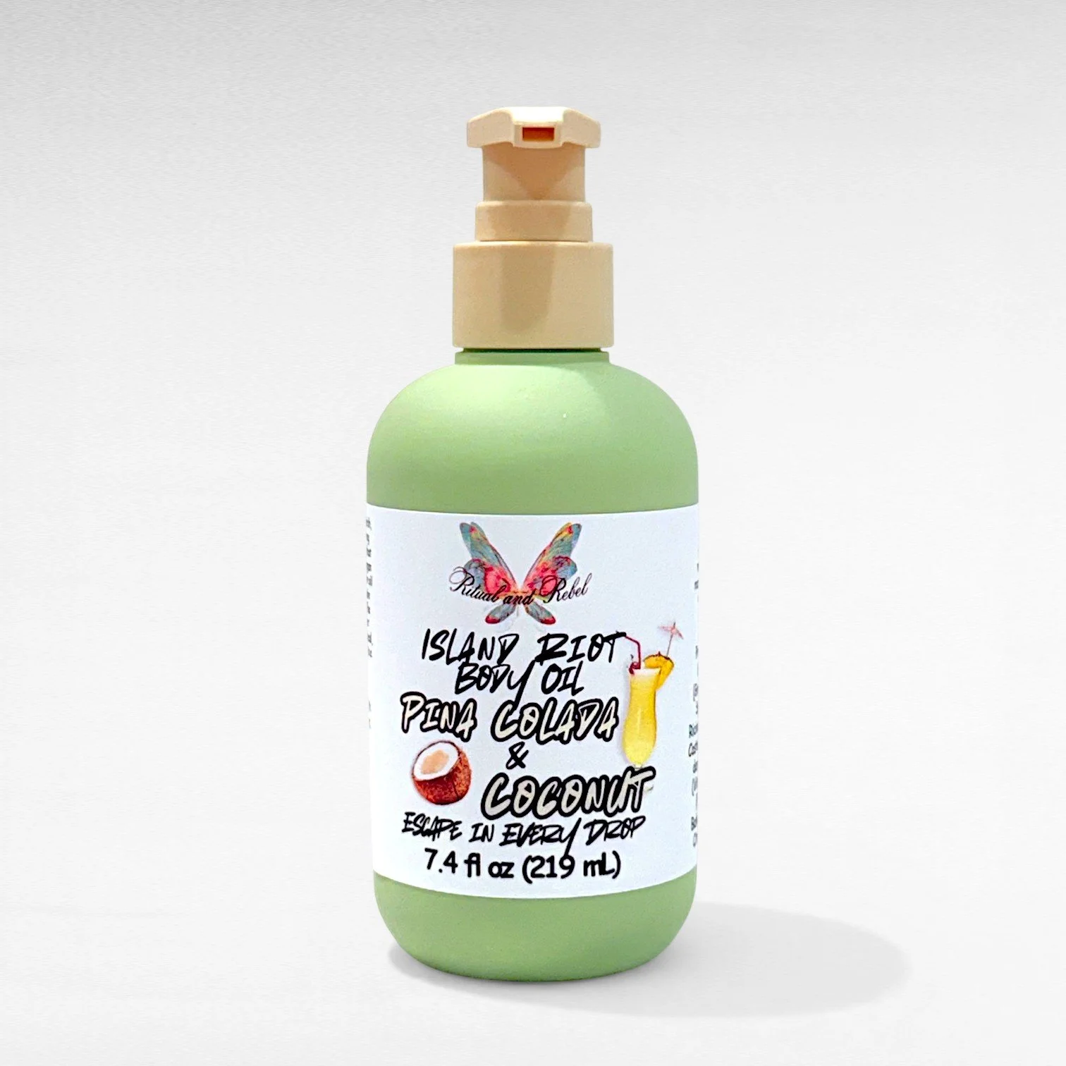 Island Riot Body oil 7.4 fl oz Ritual and Rebel.jpg