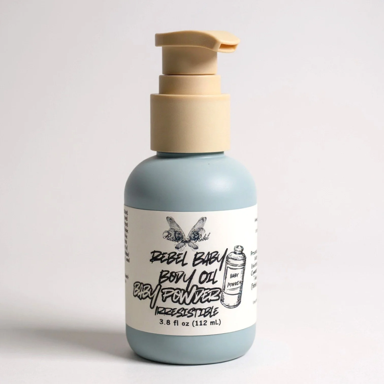 Rebel Baby Baby powder vody oil 3.8 fl oz Ritual and rebel.jpg