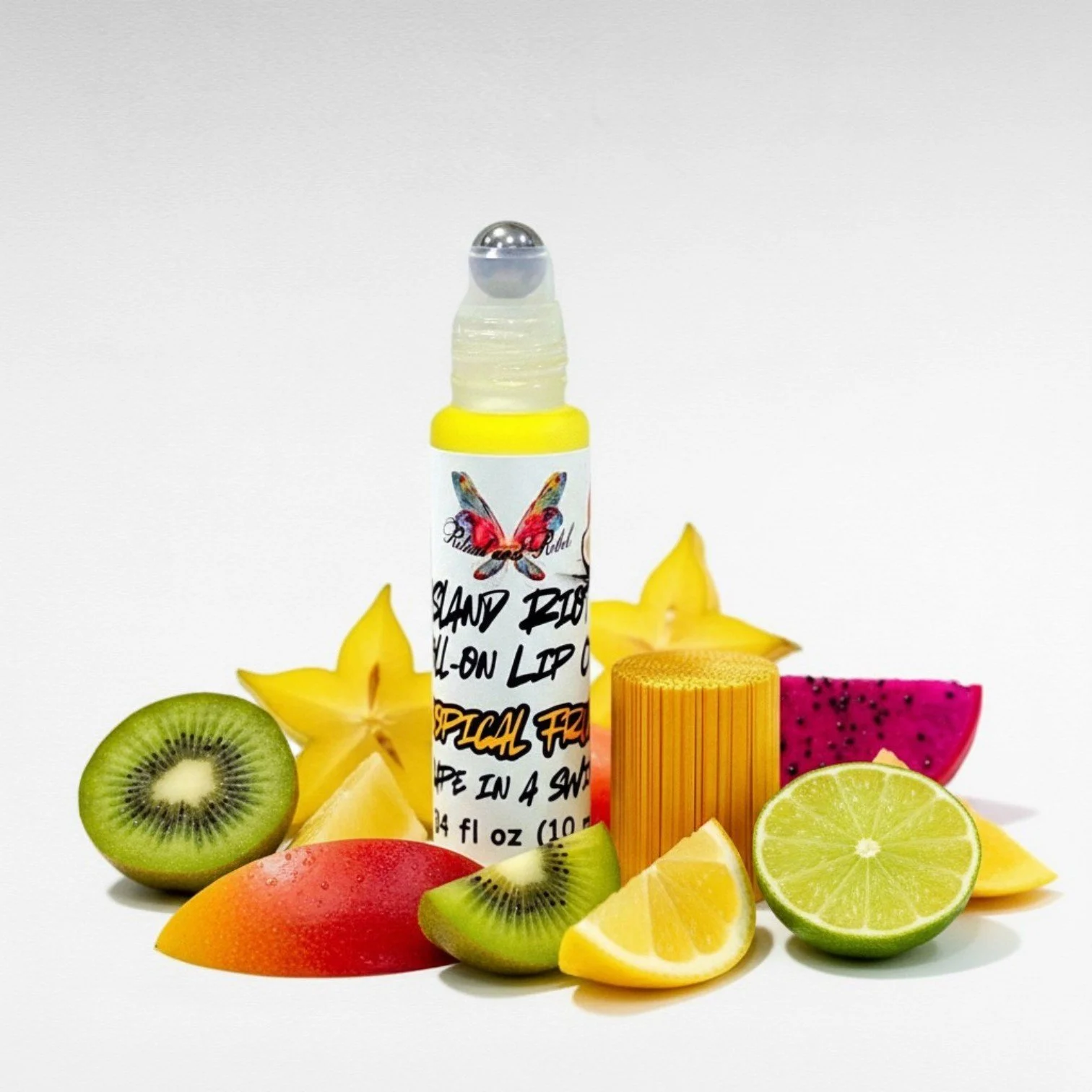 Island Riot Lip Oil - Tropical Fruit