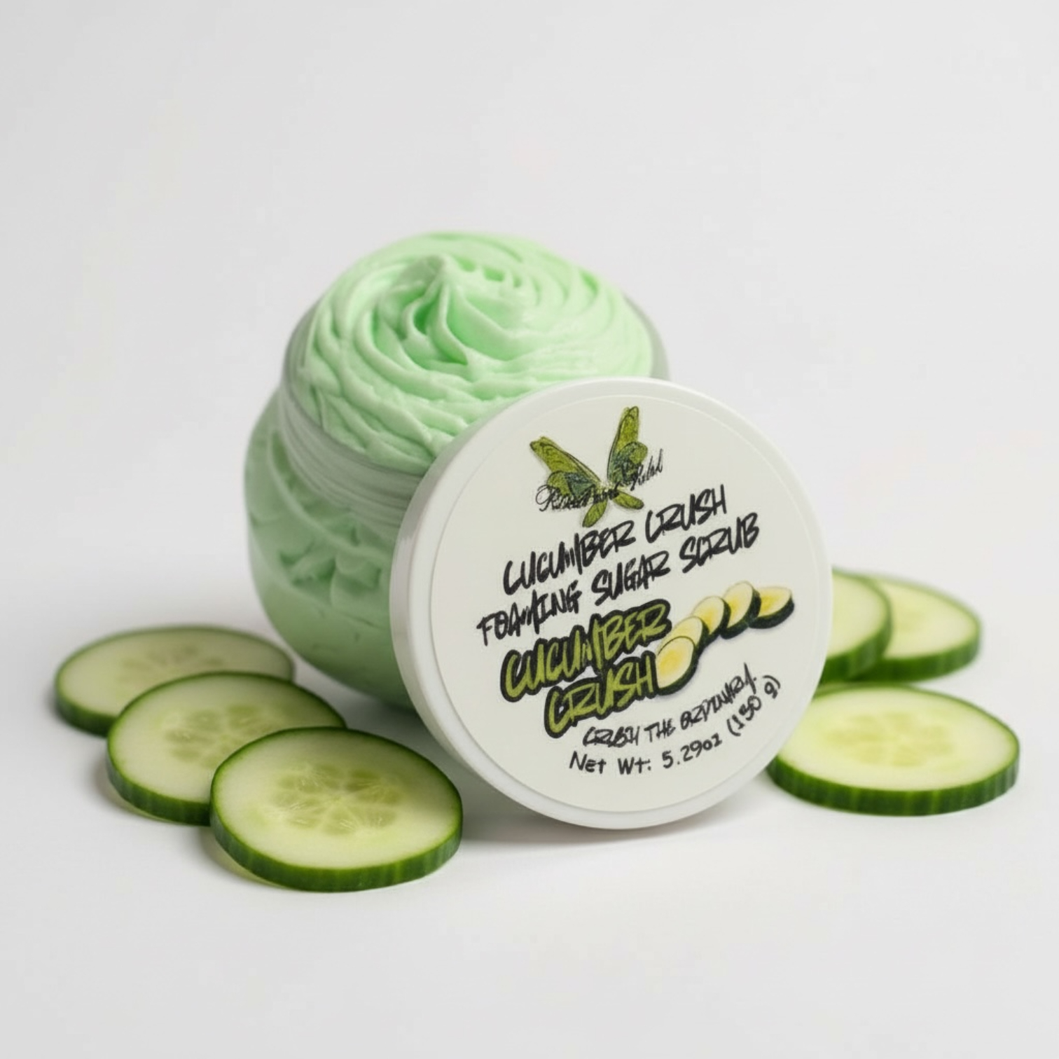 5.29 oz cucumber crush foaming sugar scrub ritual and rebel (1).png