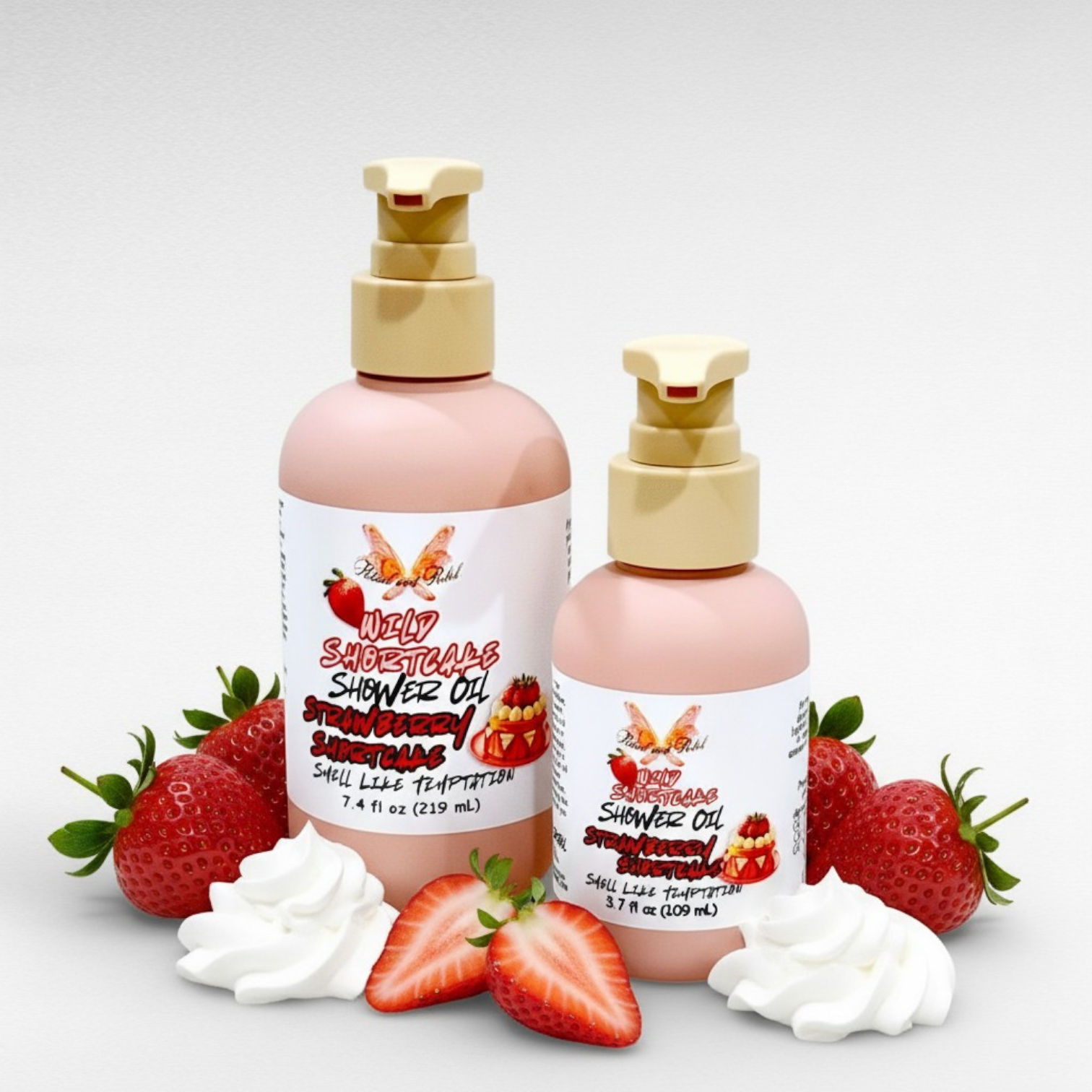Wild Shortcake Shower Oil - Strawberry Shortcake