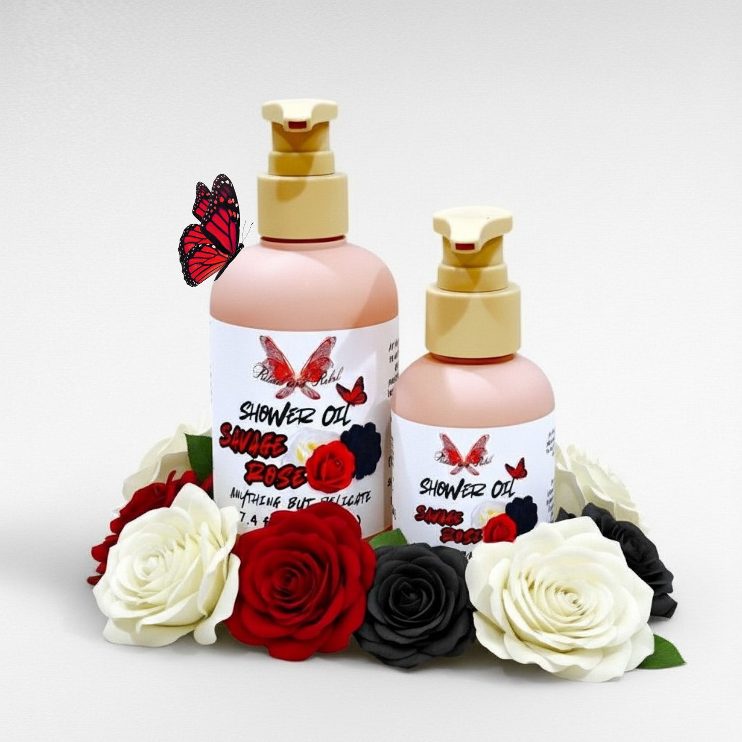 Savage Rose Shower Oil - Fresh Roses