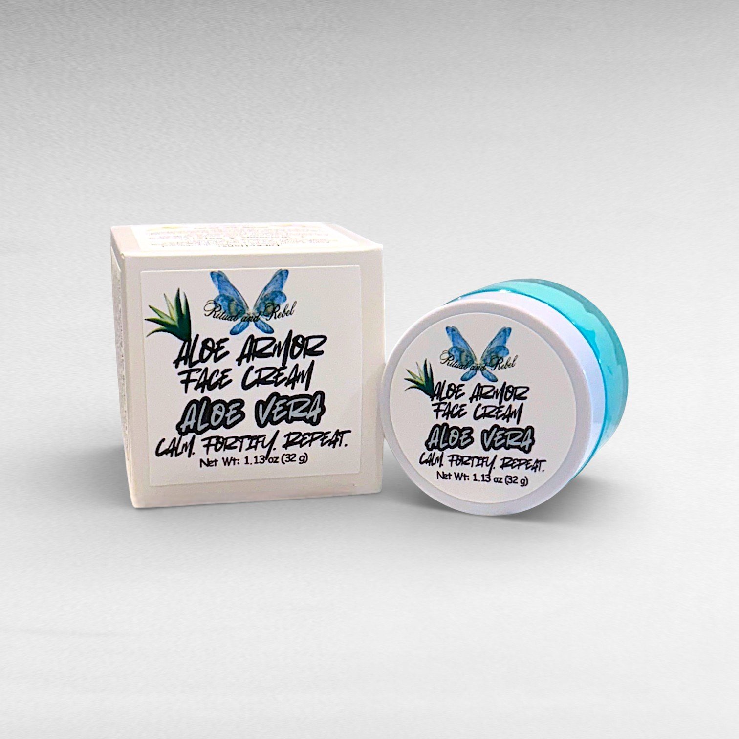 Aloe Armor Aloe Vera Face Cream 1.13oz (32 g) Ritual and Rebel (1).jpg