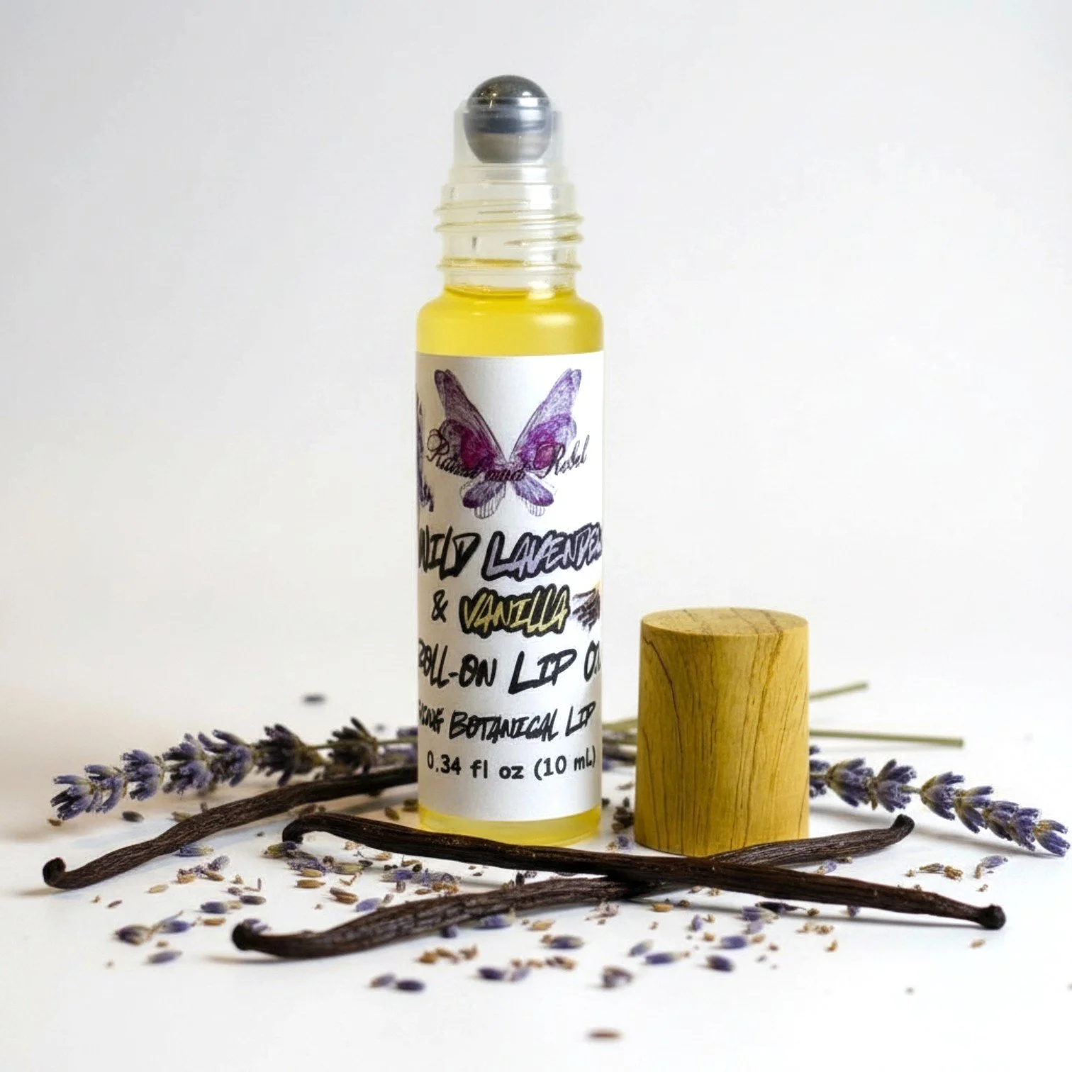 Wild Lavender Lip Oil - Lavender & Vanilla