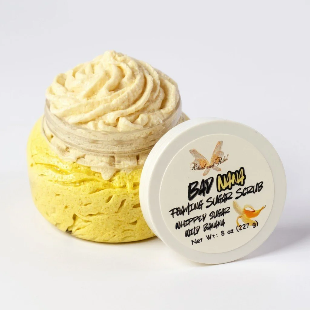 Bad Nana Foaming Sugar Scrub 8oz jar Ritual and Rebel.jpg