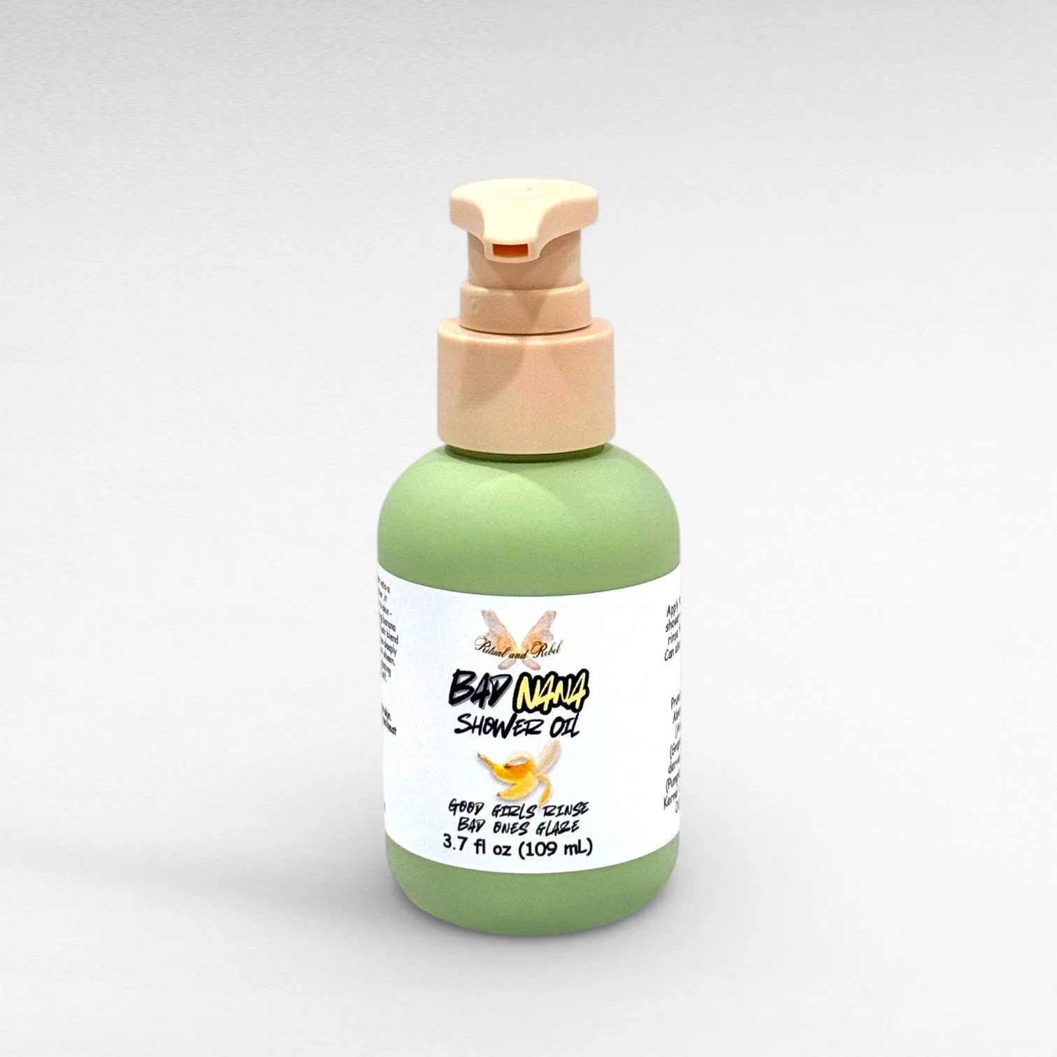 3.7 fl oz Bad Nana Banana Shower Oil Ritual and Rebel.jpg
