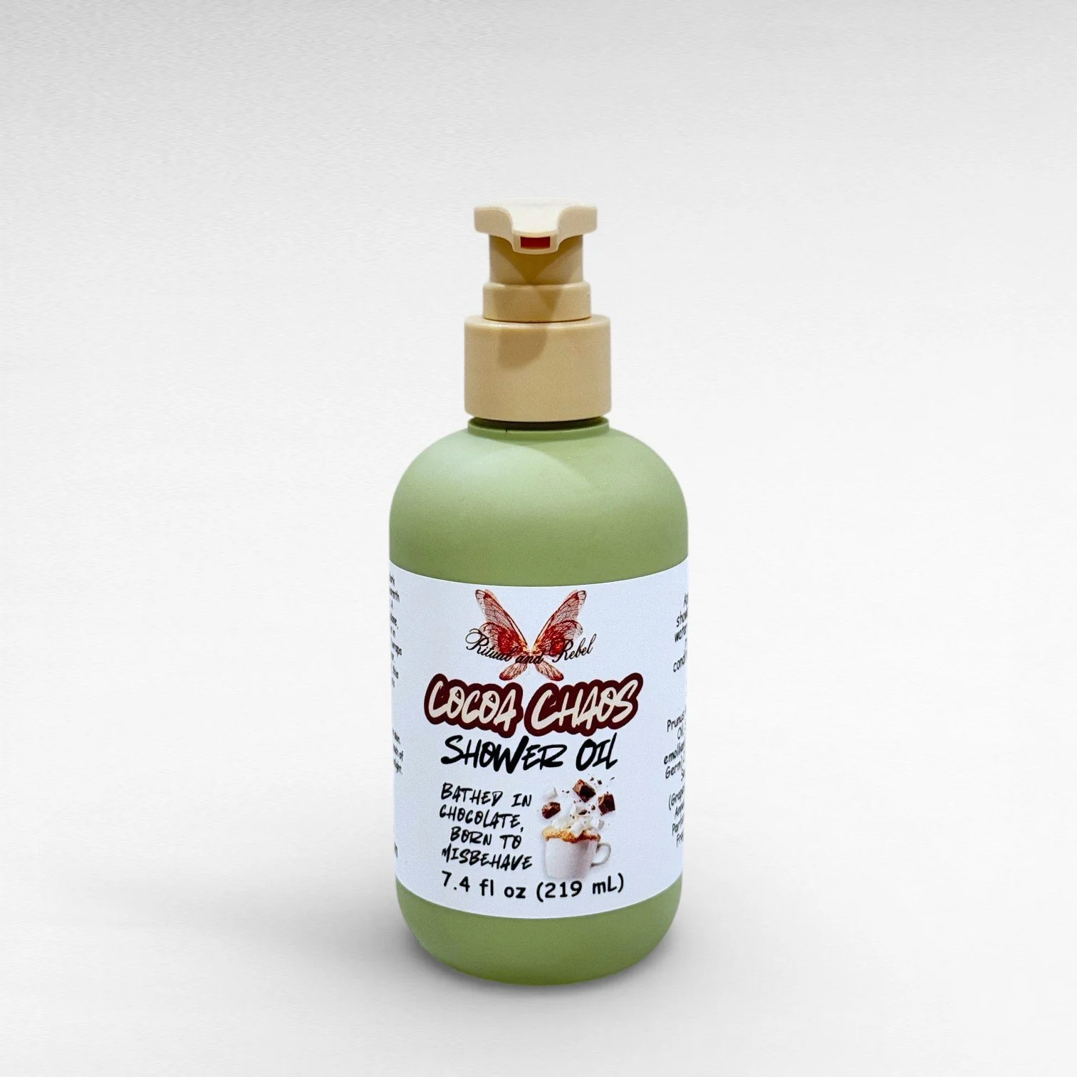 7.4 cocoa chaos shower oil hot chocolate ritual and rebel.jpg