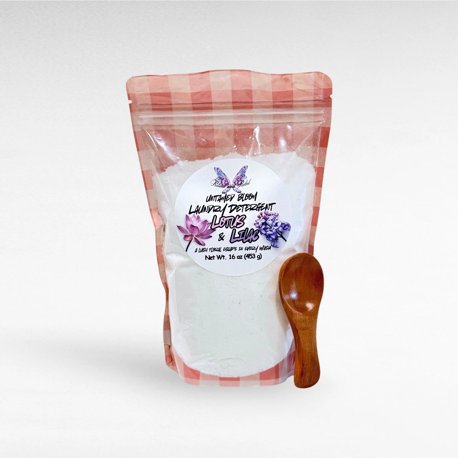 Untamed Bloom 16 oz laundry detergent Ritual and rebel.jpg