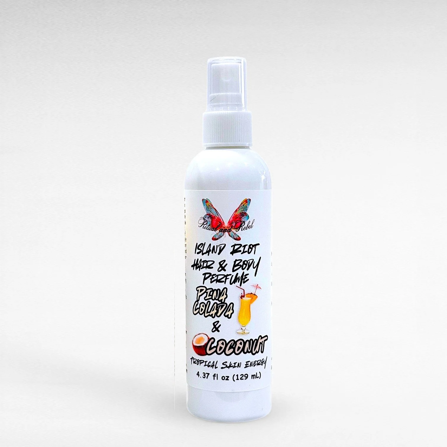 4.37 fl oz (129 mL) Island Riot hair & body perfume Ritual and Rebel.jpg