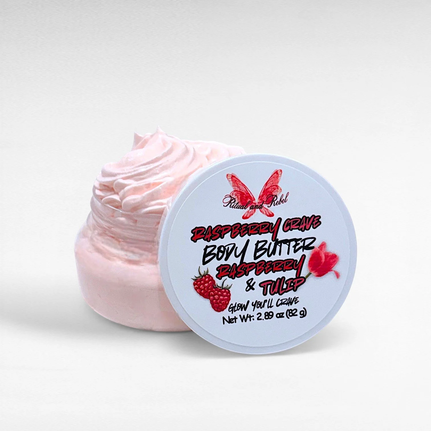 2.89 oz Raspberry Crave Body Butter Ritual and Rebel.jpg