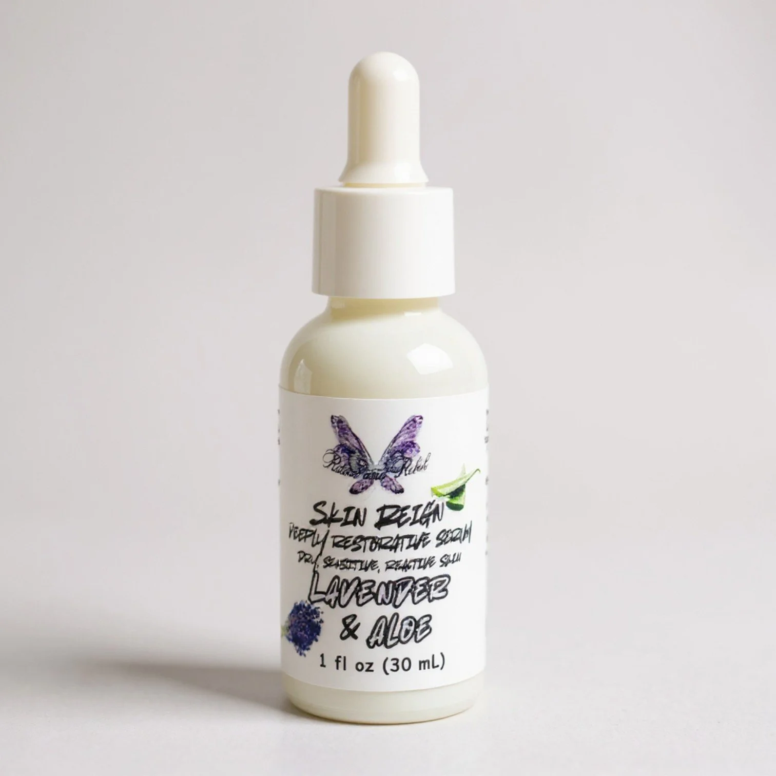 Skin Reign Liquid Serum (sensitive re-active skin) - Lavender & Aloe