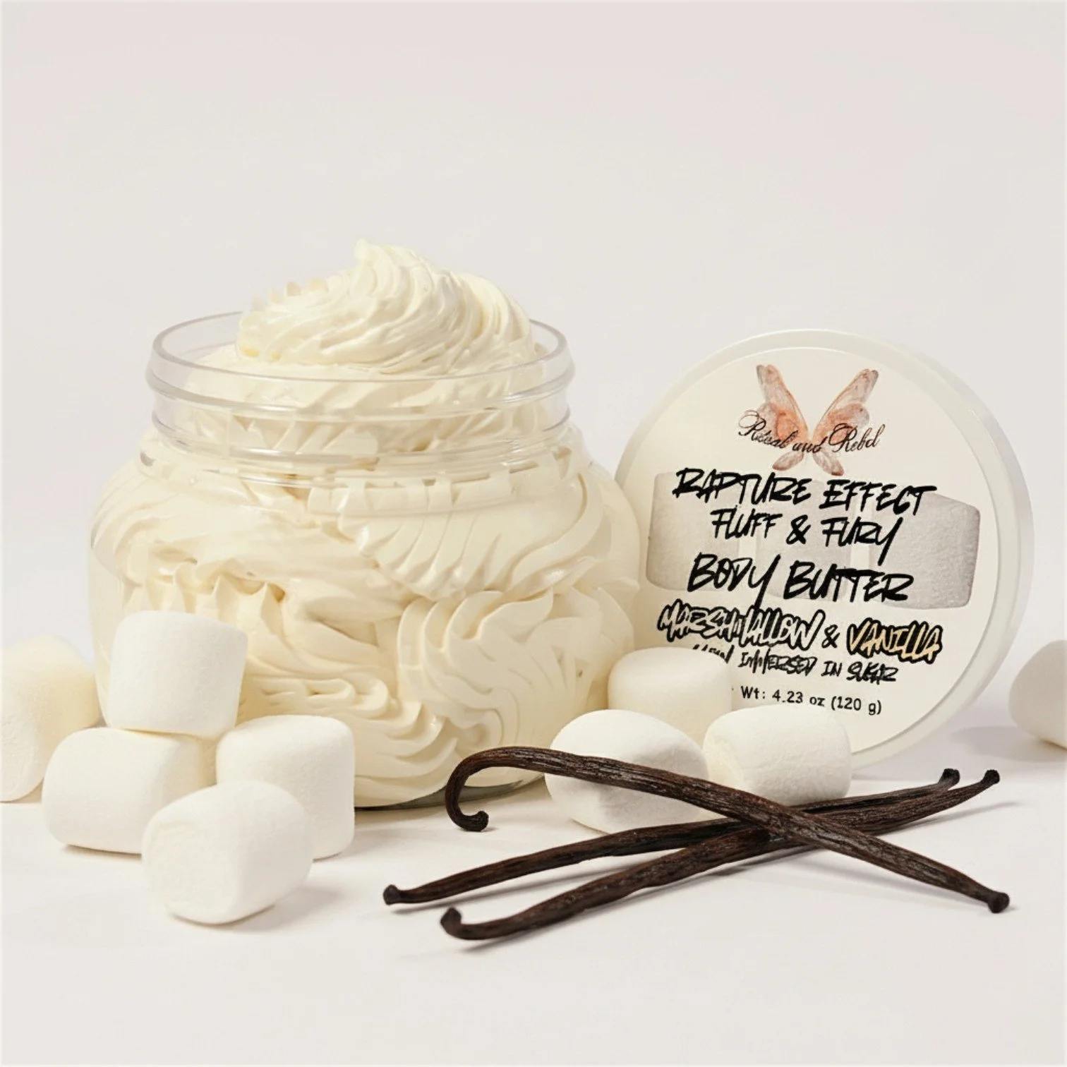 Rapture Effect Fluff & Fury Body Butter - Marshmallow & Vanilla