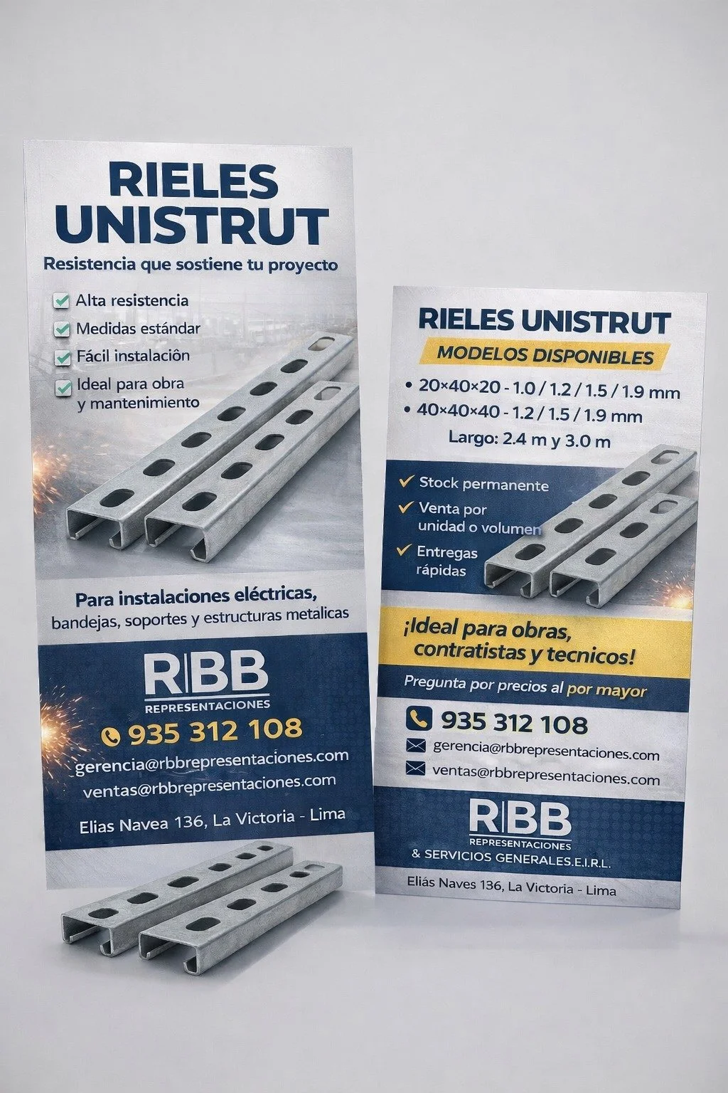RIELES UNISTRUT