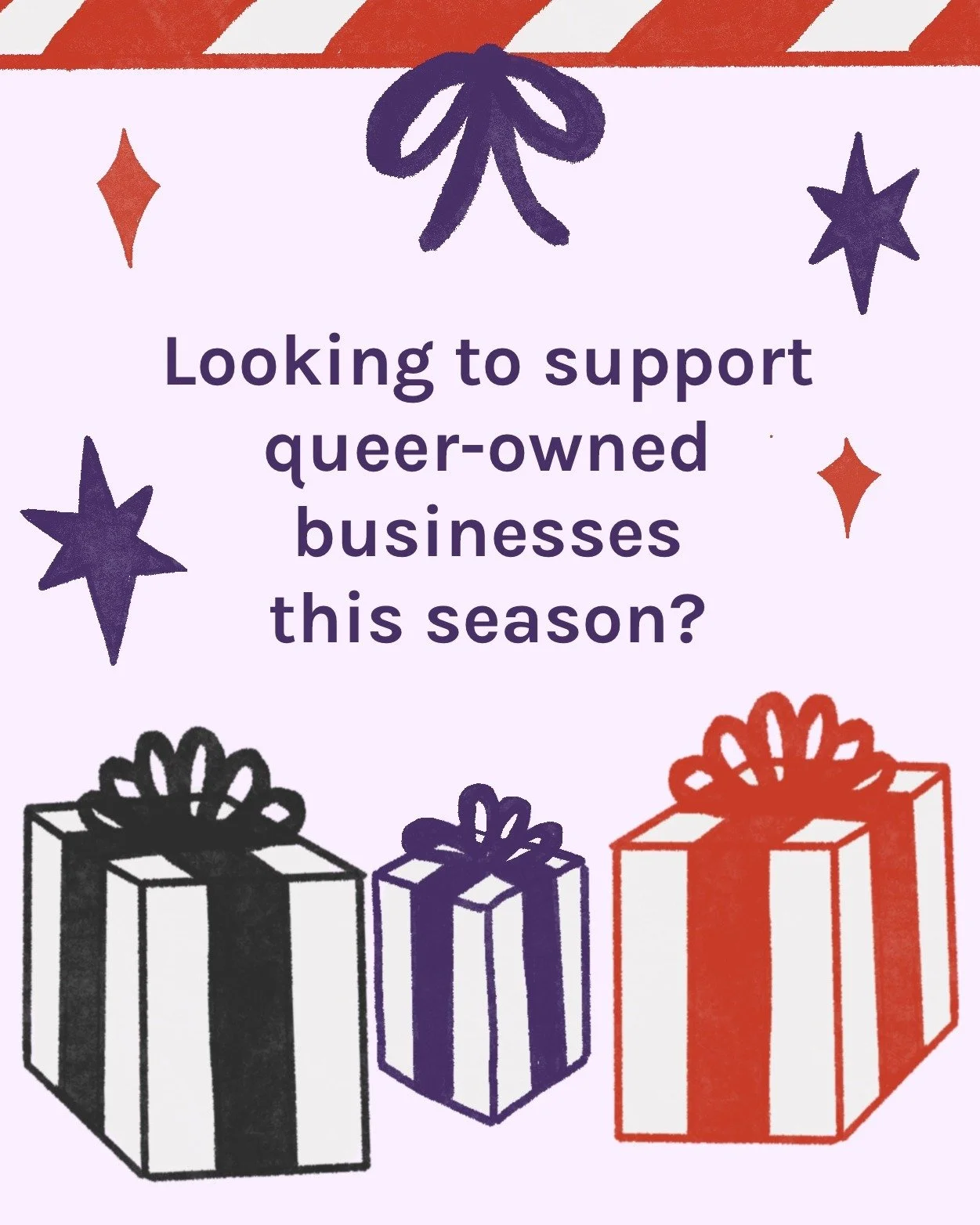 Need some help with your holiday shopping? We&rsquo;ve got you! Here are seven awesome queer-owned local businesses that offer the perfect products and services for your loved ones&mdash;from puzzles to plant consultations! 🧩

Click the link in our 