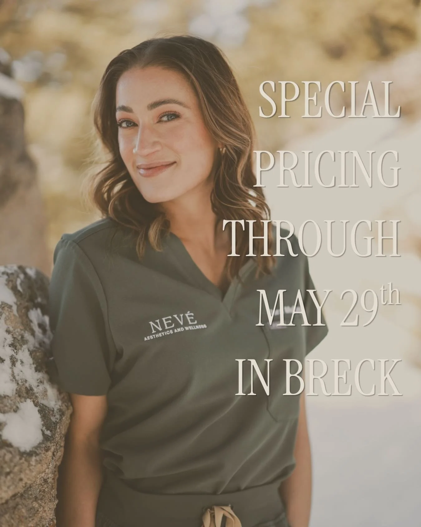 Hey Breck 🤍 Our laser and microneedling treatments (you know.. the one&rsquo;s everyone has been talking about lately) are available at special pricing with Tara through 5/29 &mdash; no package purchase required ✨

Laser treatment (face only) | $575