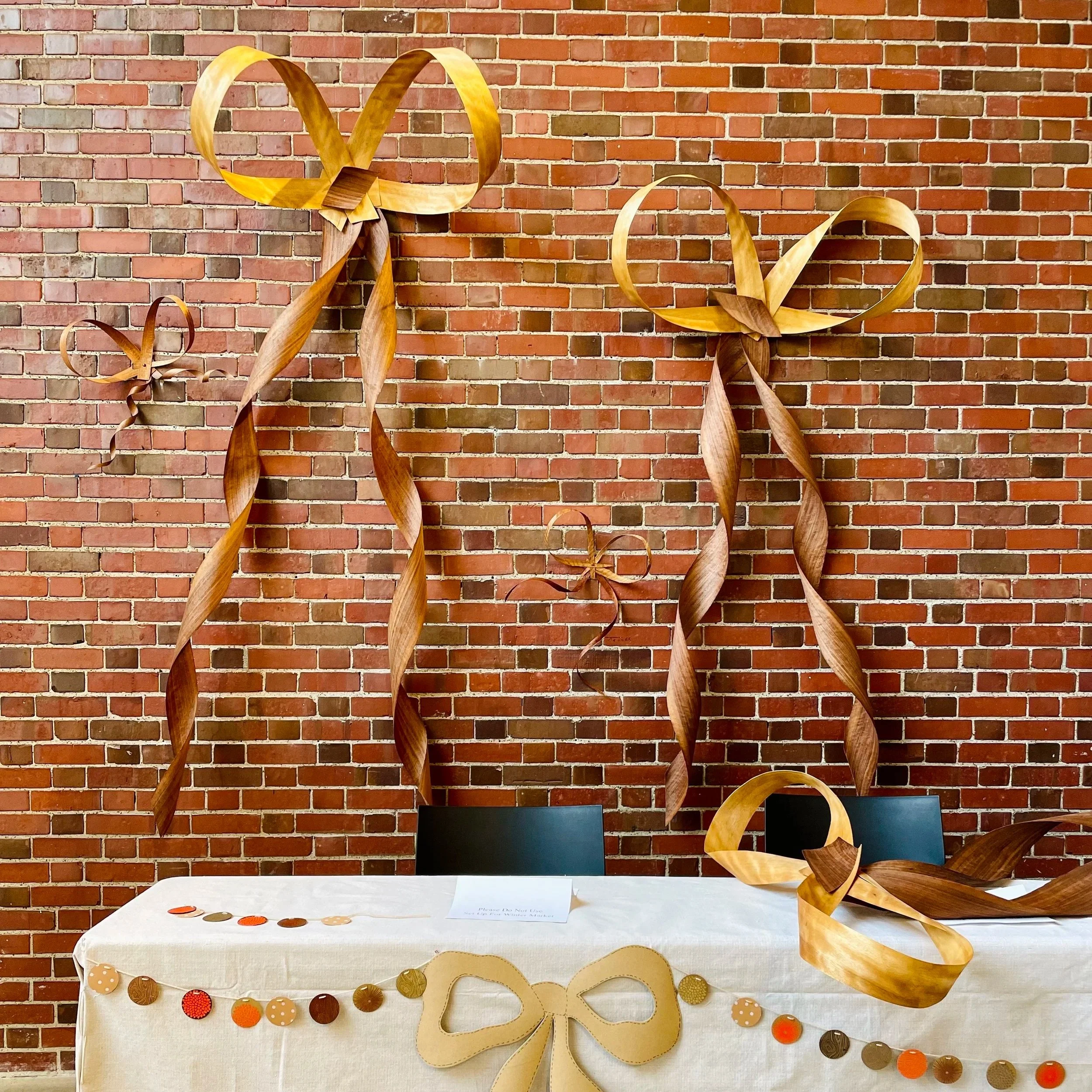 jumbo wood veneer ribbons