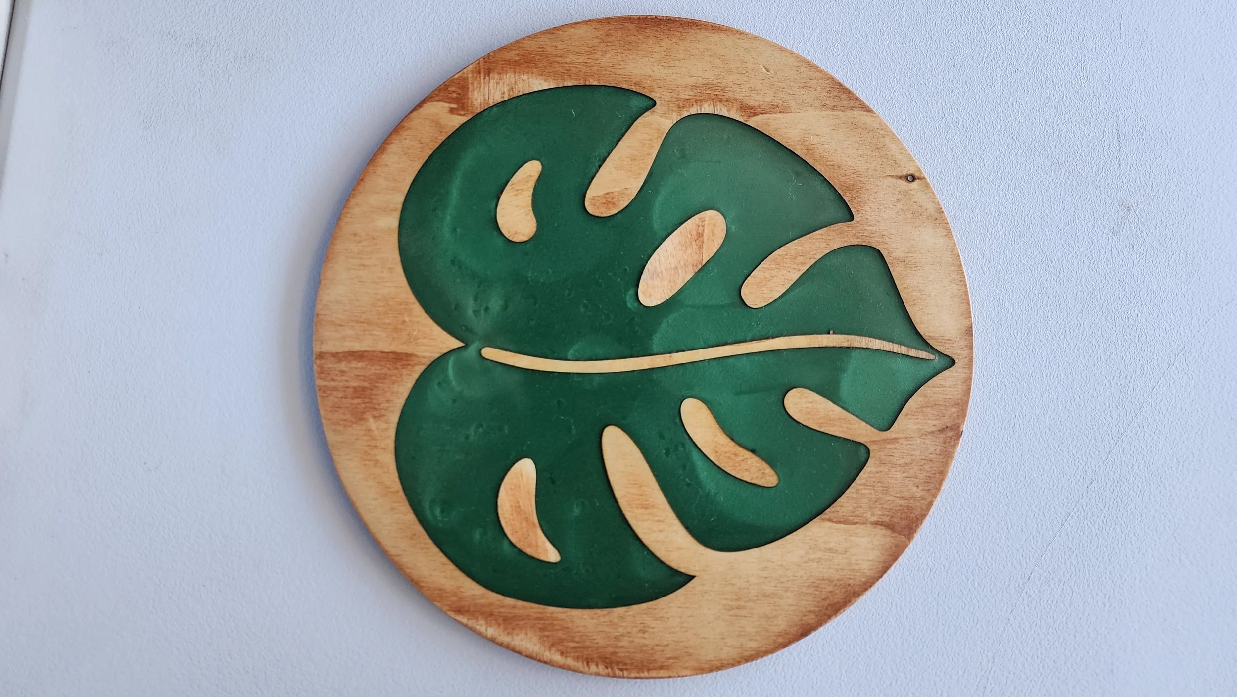 Monstera Leaf Wooden