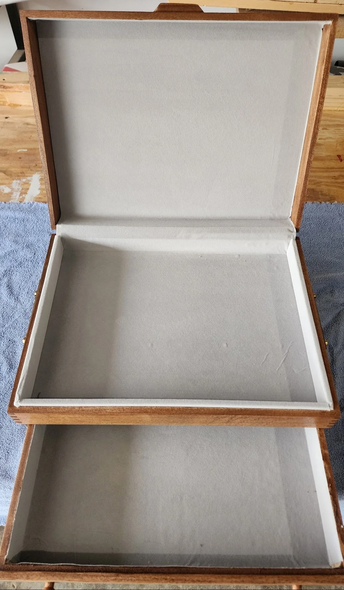 Handcrafted Elegant Wooden Jewelry Box