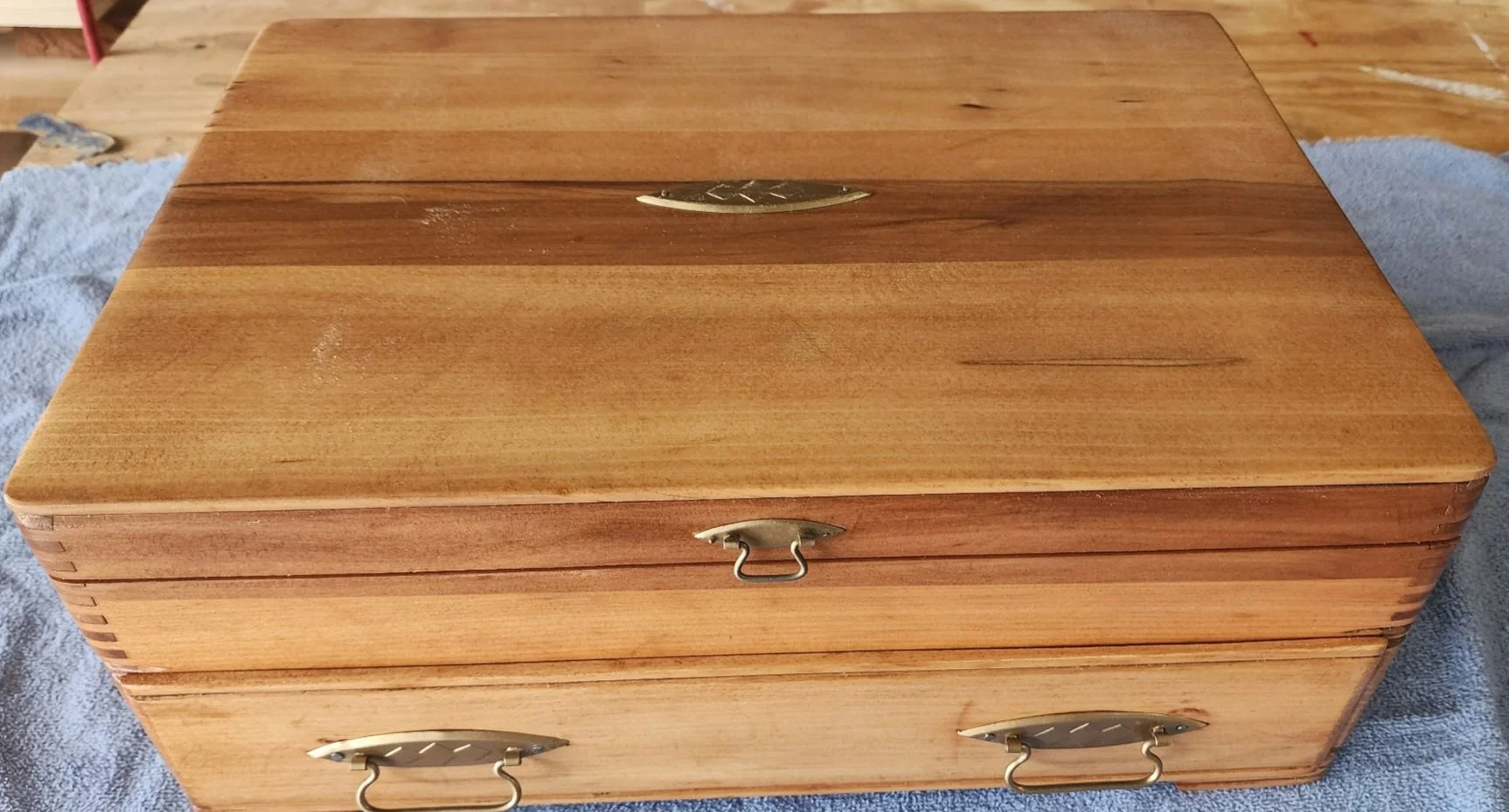 Elegant Handcrafted Wooden Jewelry Box