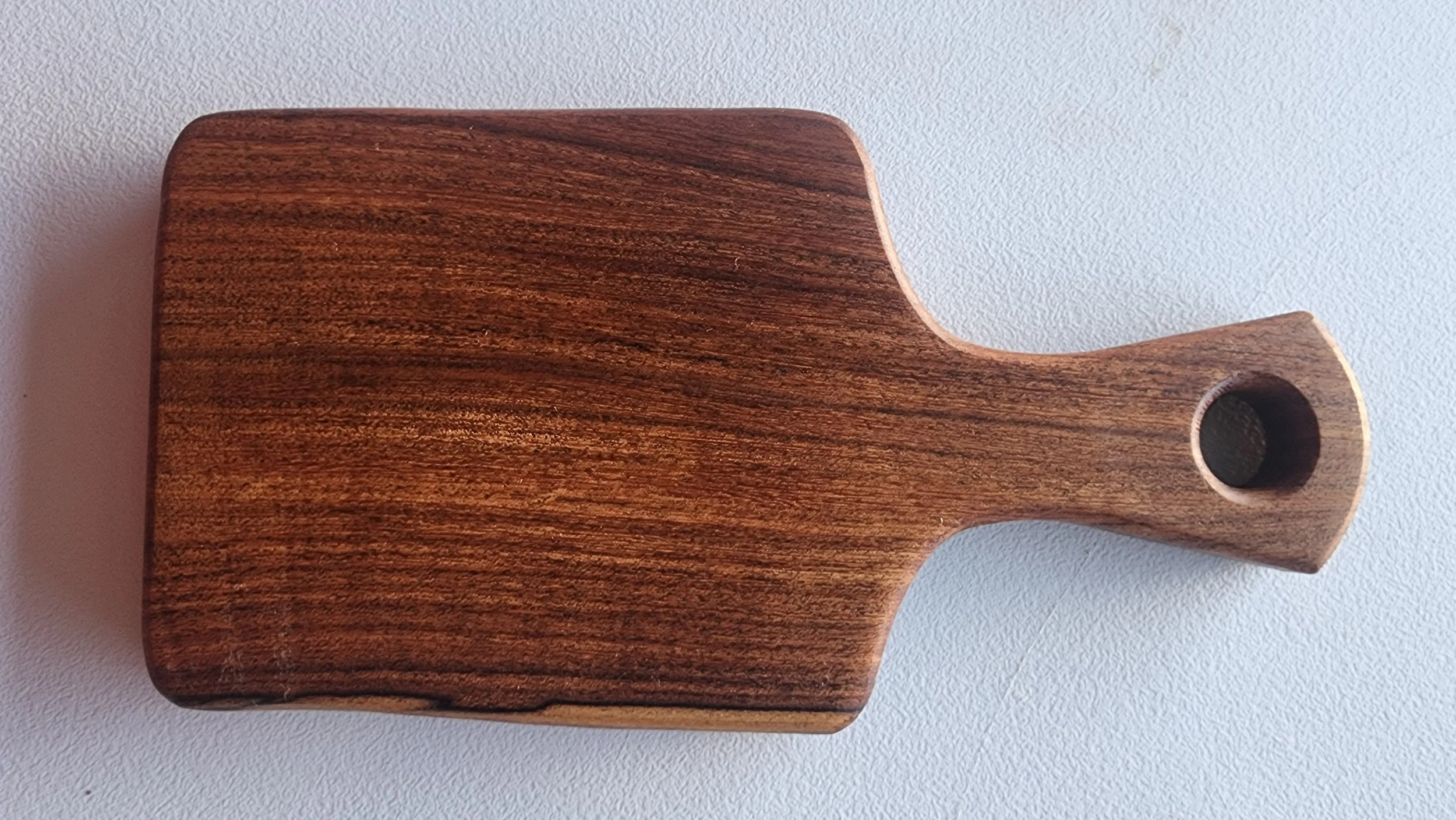 Handcrafted Mesquite Mini Cutting Board 6" x 12"