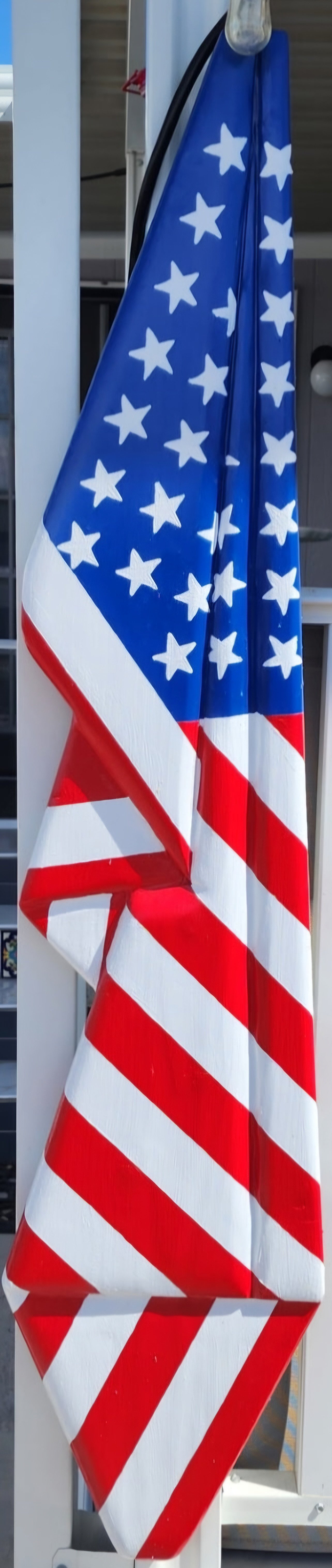 Wooden American Flag