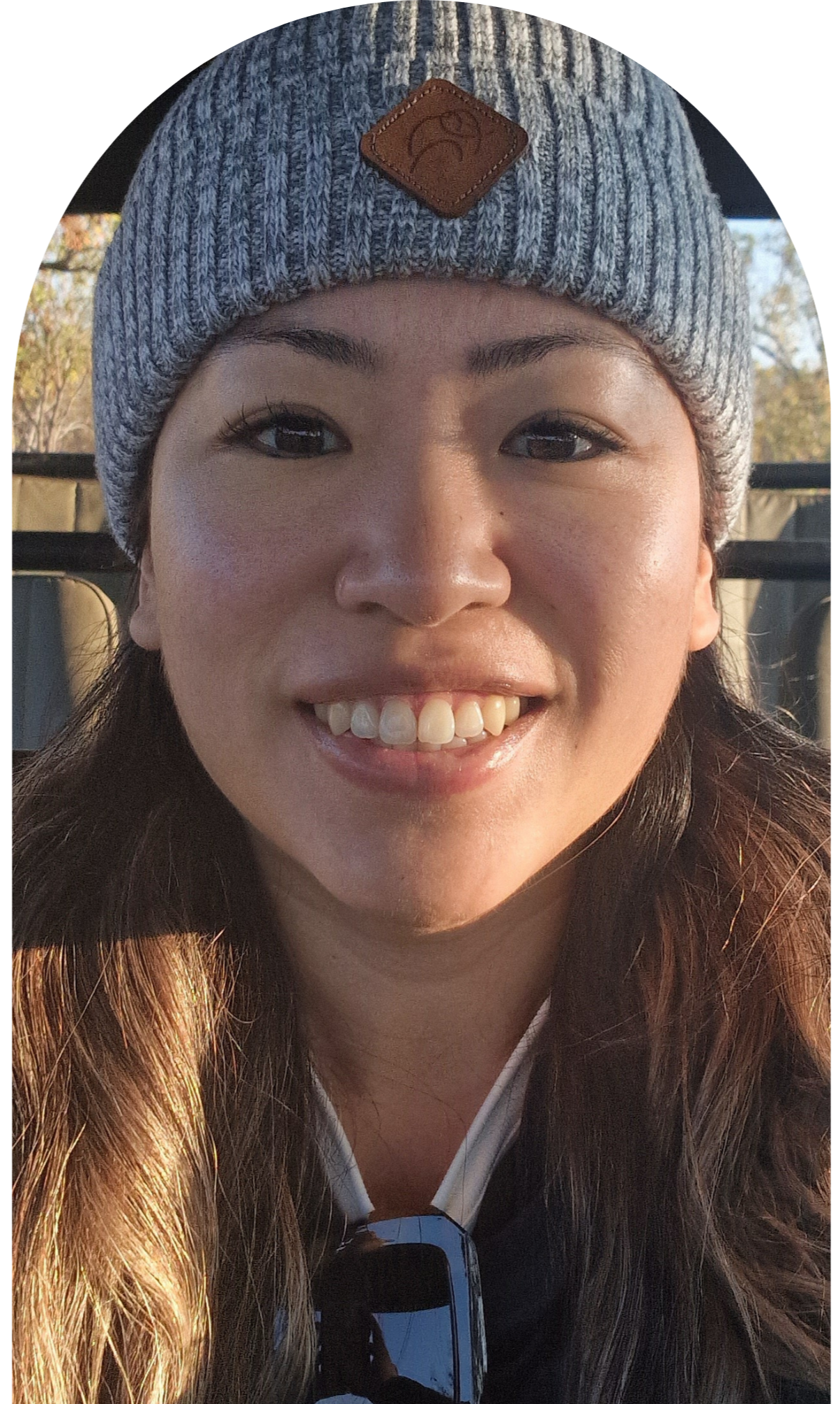 Portrait of Liv, founder of Liv Life Bigger Experiences