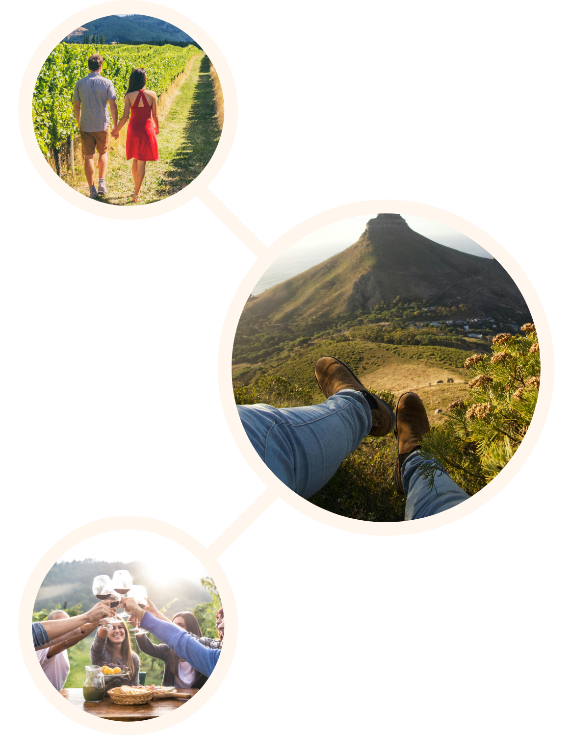 Solo, couple, and group travel experiences during The Wine Edit South Africa wine journey