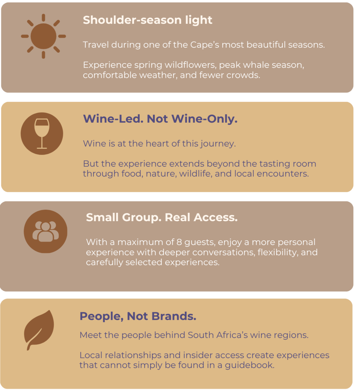 Key highlights of The Wine Edit luxury South Africa wine journey