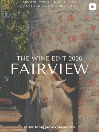 Discovering Fairview’s wine and countryside experiences as part of The Wine Edit itinerary.