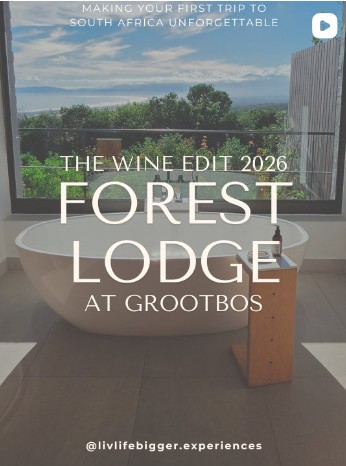 A look inside the luxury Forest Lodge experience at Grootbos Private Nature Reserve.