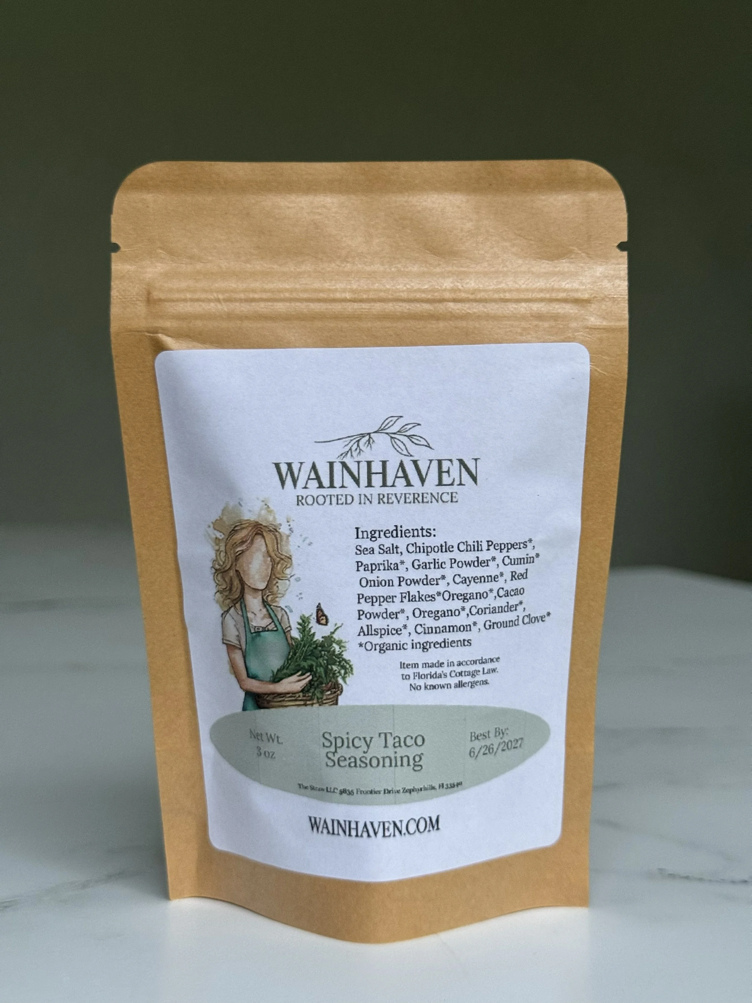 Spicy Taco Seasoning Refill