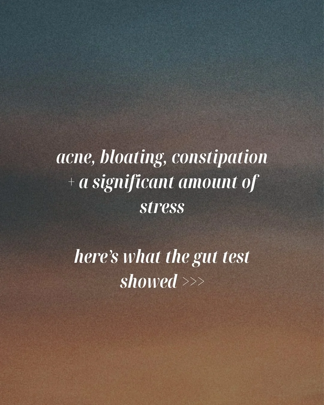 Our bodies tend to reflect our internal health on the outside. If you&rsquo;ve tried every topical and your skin still won&rsquo;t cooperate, let&rsquo;s test what&rsquo;s happening ~within~. Gut health is skin health.