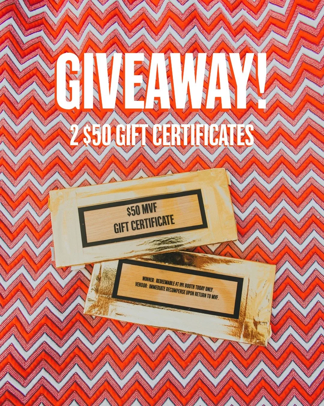 GIVEAWAY TIME! 🍬

We&rsquo;re giving away 2 $50 gift certificates for the Spring &rsquo;26 Midwest Vintage Flea.

Each certificate can be used at one vendor booth during the event.

HOW TO WIN 🏆
🍬Follow us @midwestvintageflea!
🍬Like this post!
🍬