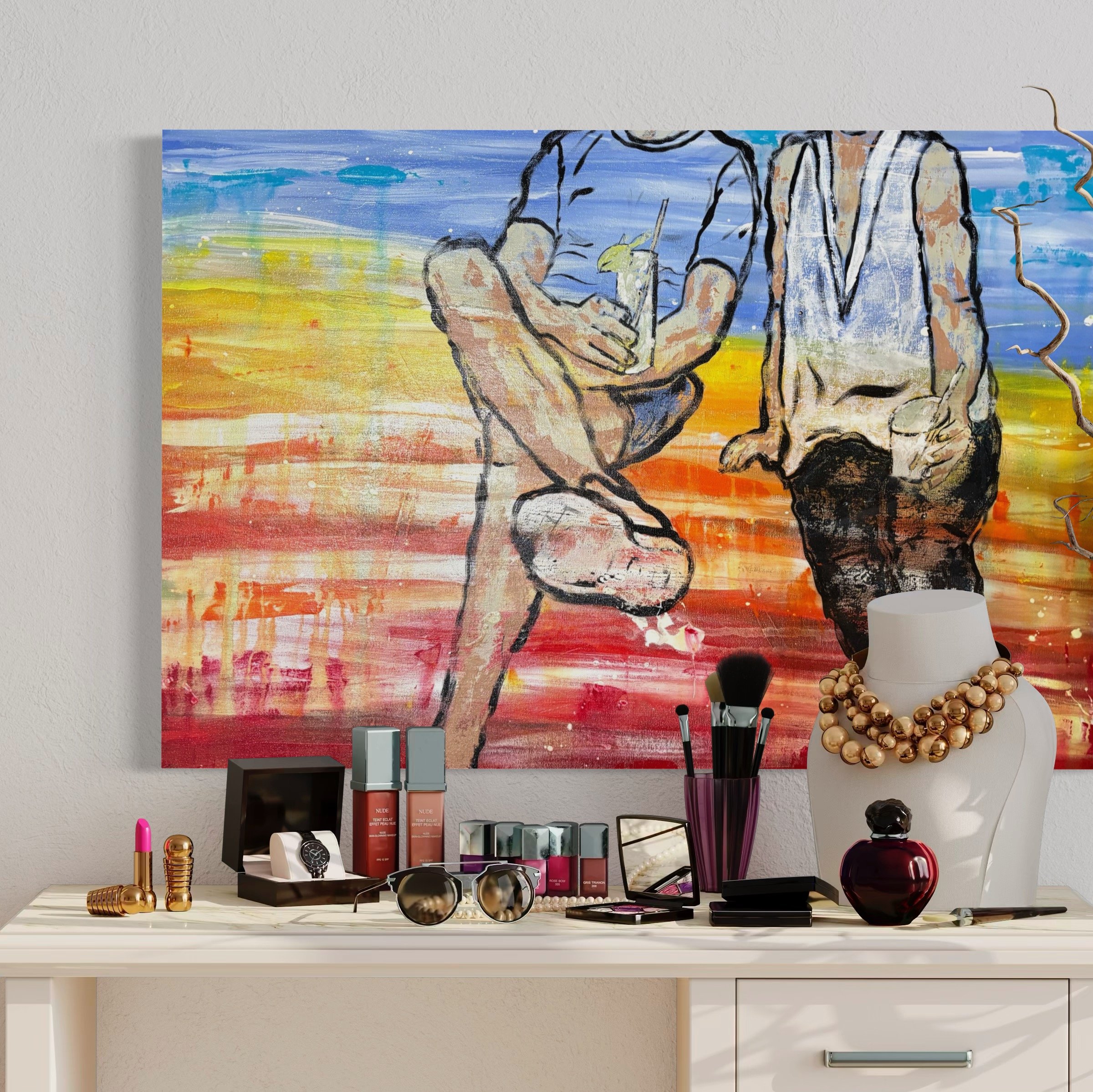 let’s have a drink and watch the sunset