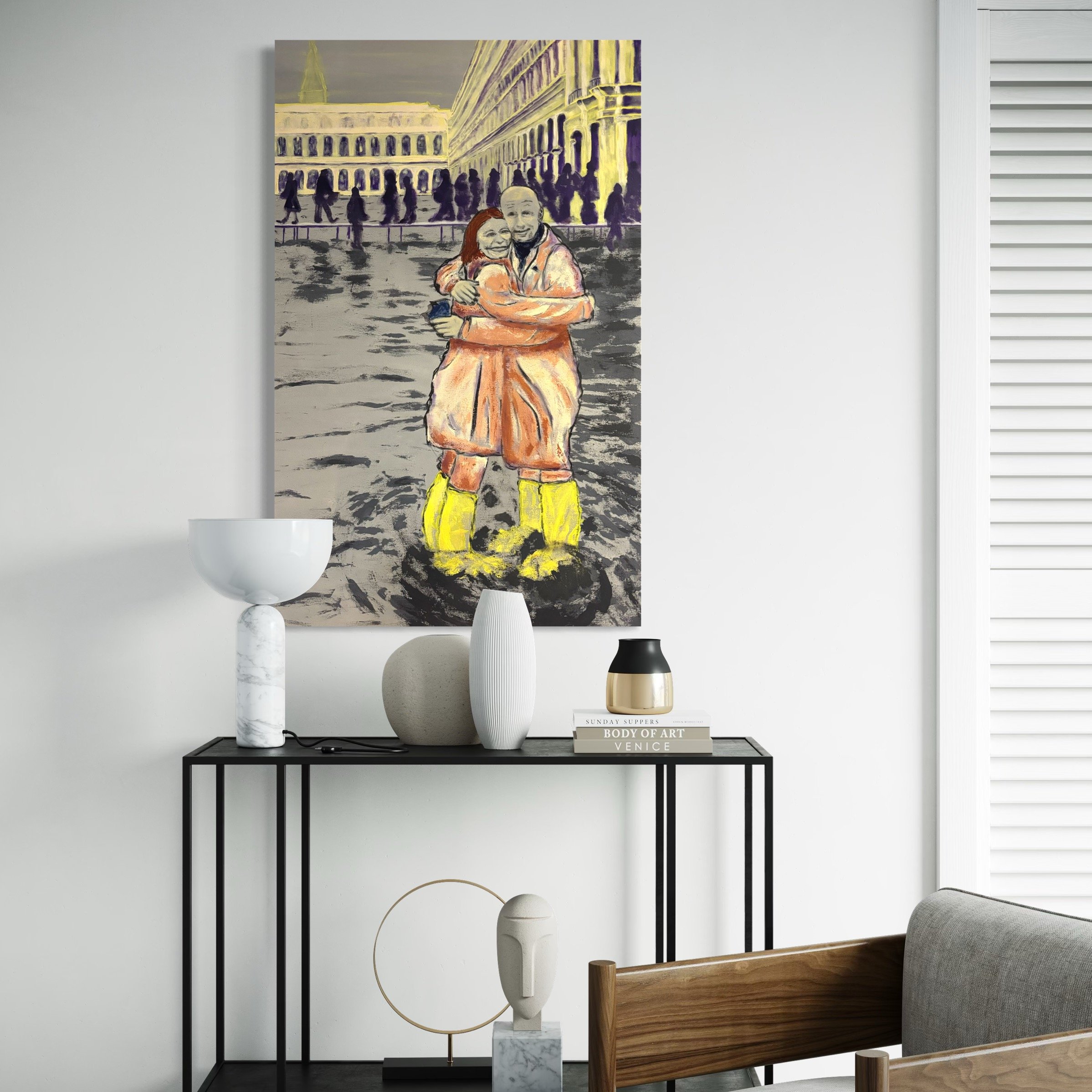 in Venice, boots and love are essentials.